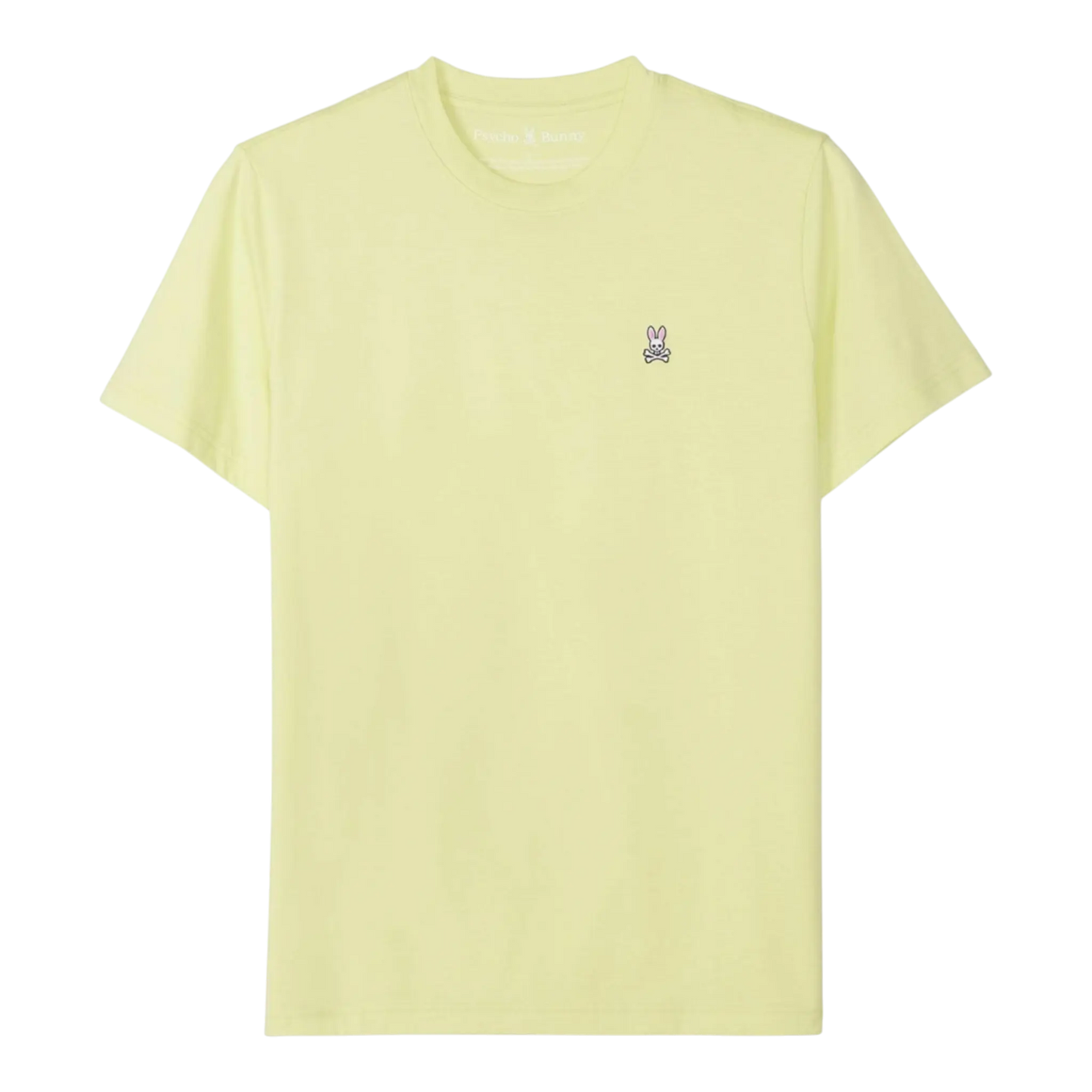 Psycho Bunny Classic Crew Neck Men T-Shirt Luminary Green
