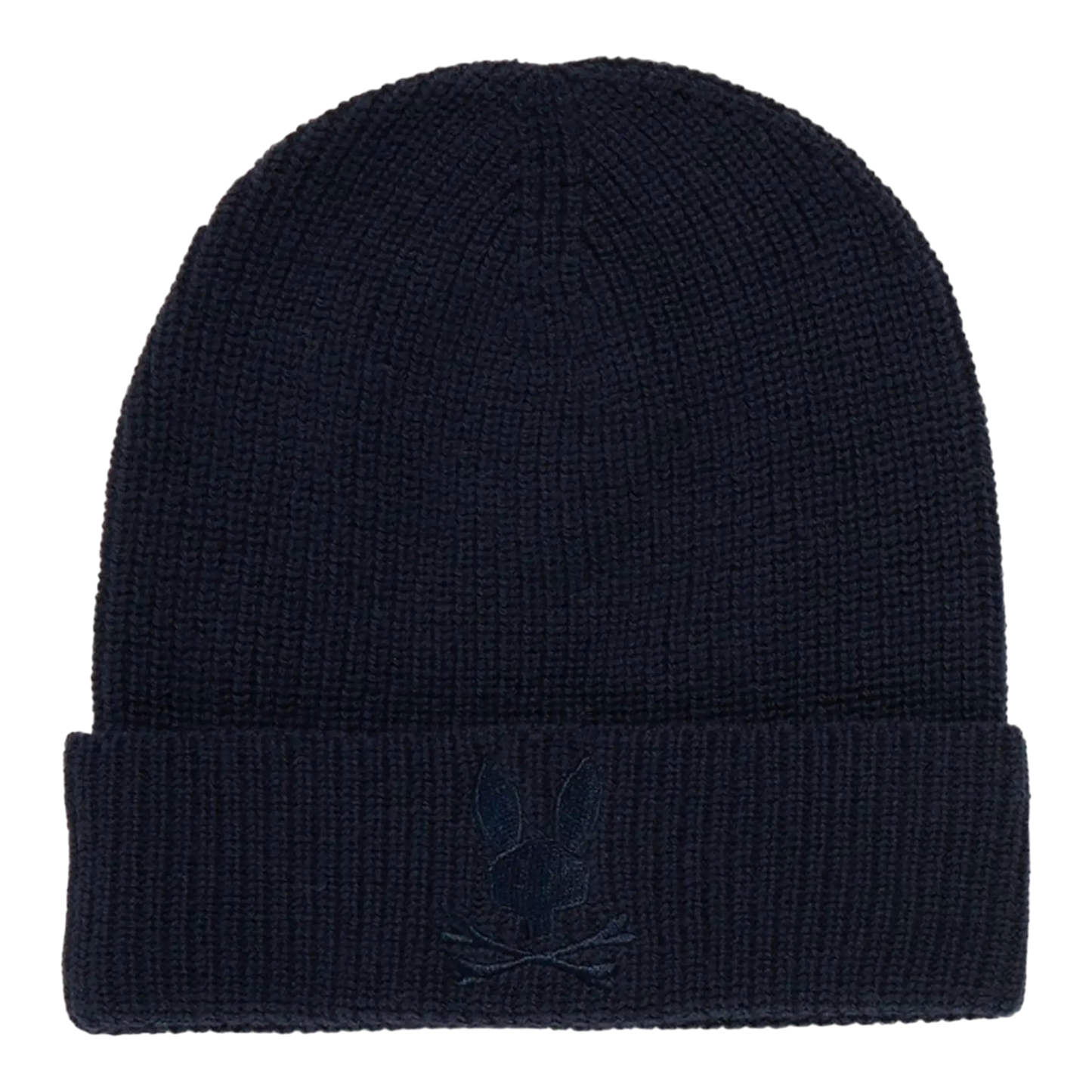 Psycho Bunny Allen Merino Wool Knit Cuff Men Beanie North Sea