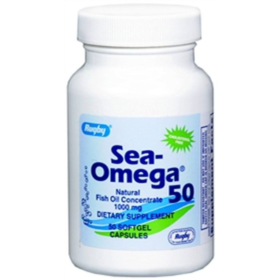 Watson Rugby Labs Sea-Omega Capsules, 1000mg, 50 Count
