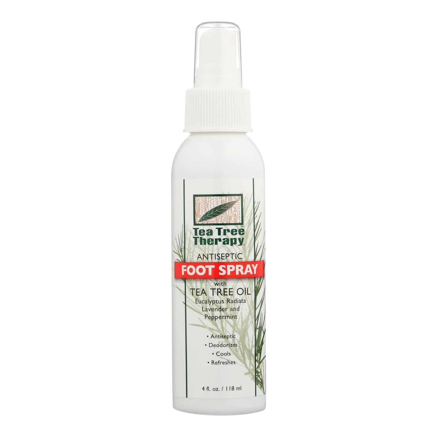 Tea Tree Therapy Antiseptic Foot Spray - 4 Oz