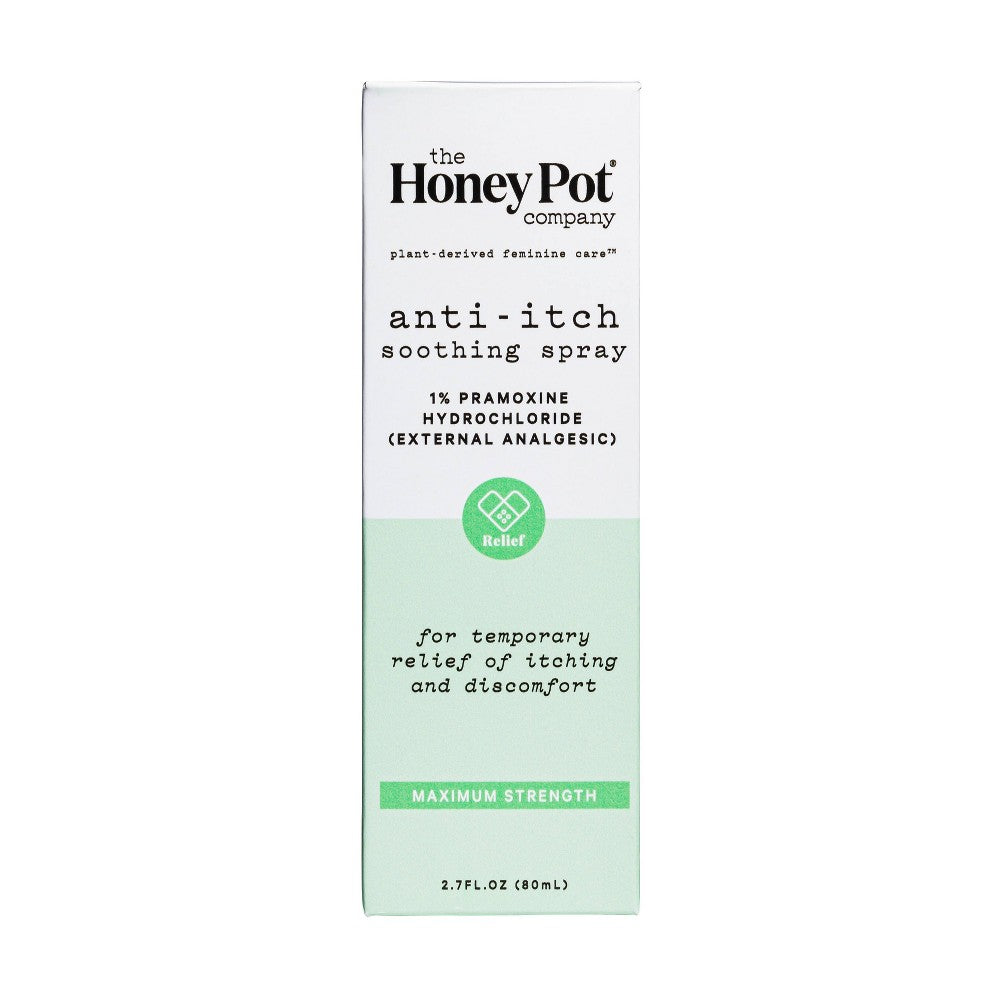 The Honey Pot Anti-Itch Spray – 1% Pramoxine - 2.7 Fl Oz
