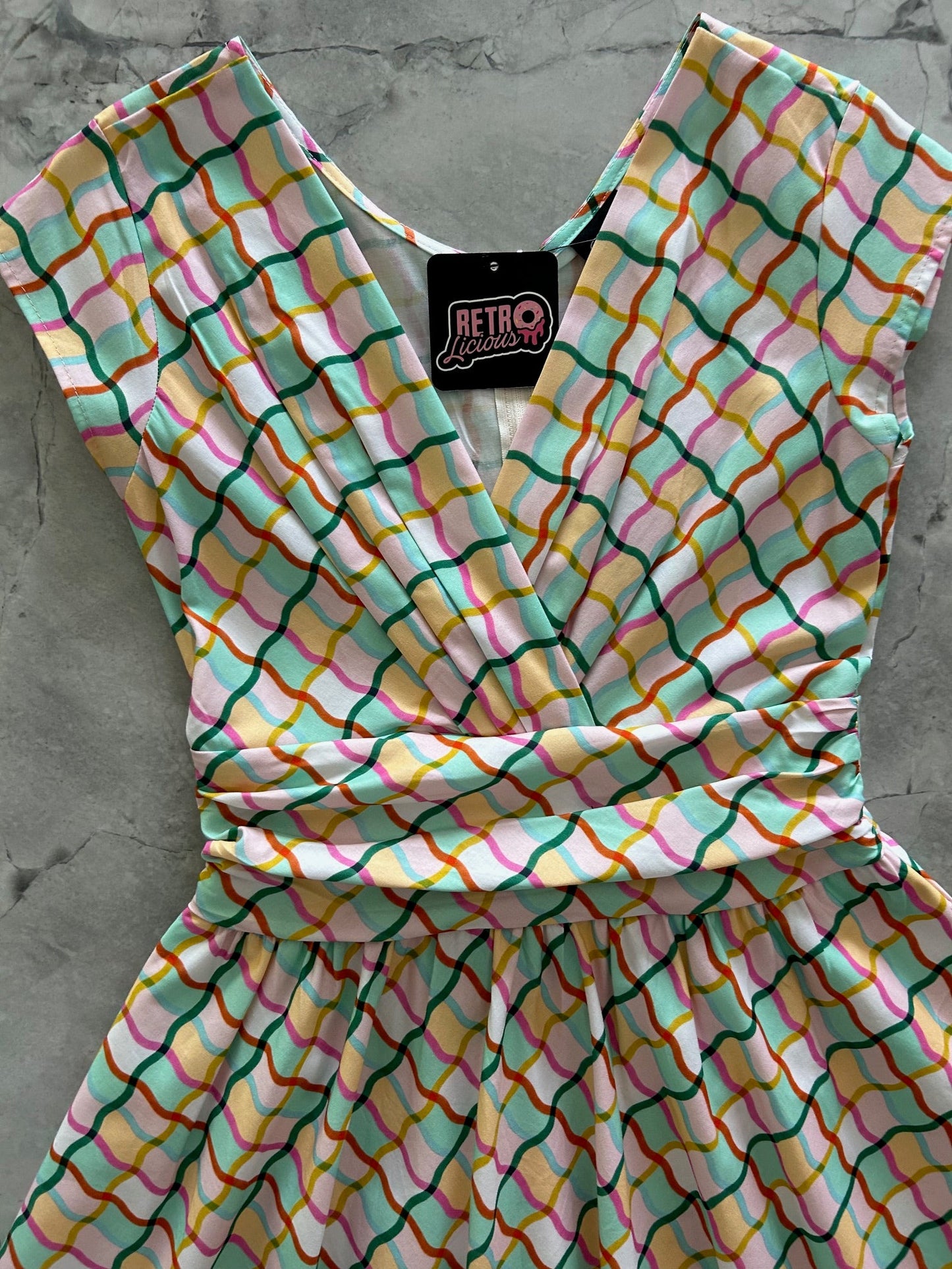 Squiggly Greta Dress