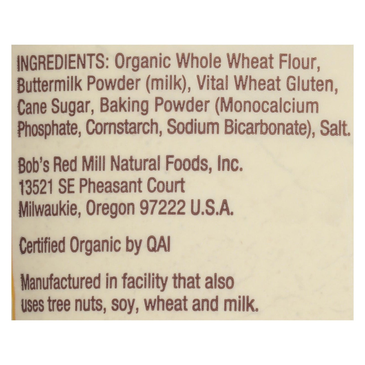 Bob's Red Mill Pancake & Waffle Mix, Buttermilk (4 x24 oz)
