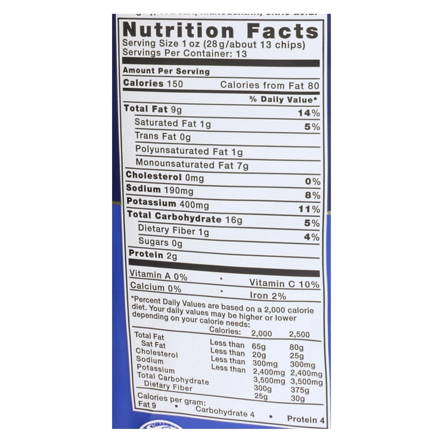 Kettle Brand Sea Salt & Vinegar Chips, 9-Pack (13 Oz. Bags)