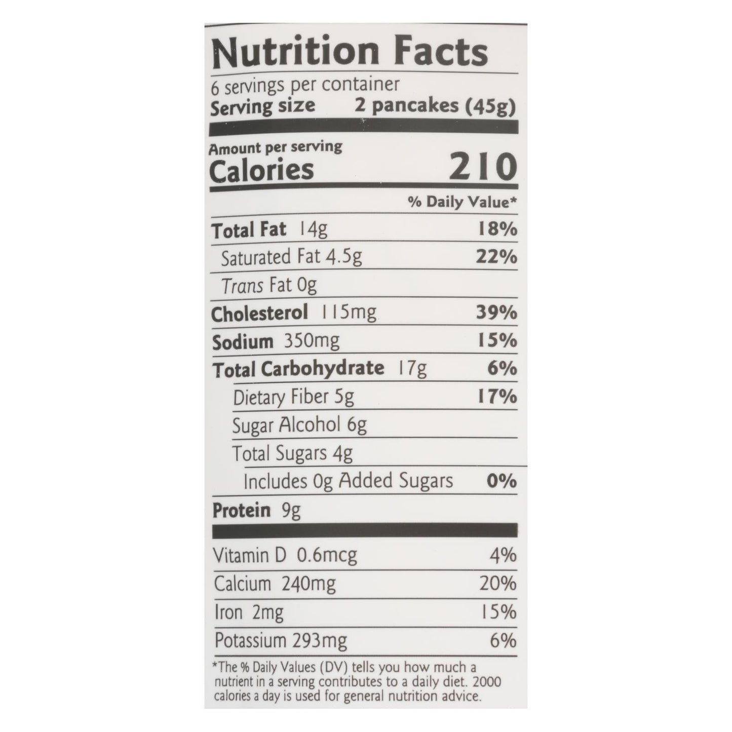 Birch Benders Keto Pancake & Waffle Mix Chocolate Chip (6-Pack, 10 Oz. Each)
