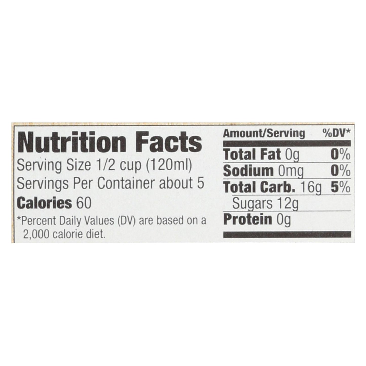 Natural Nectar Brittany Apple Sauce, 22.2 Oz. Pack of 6