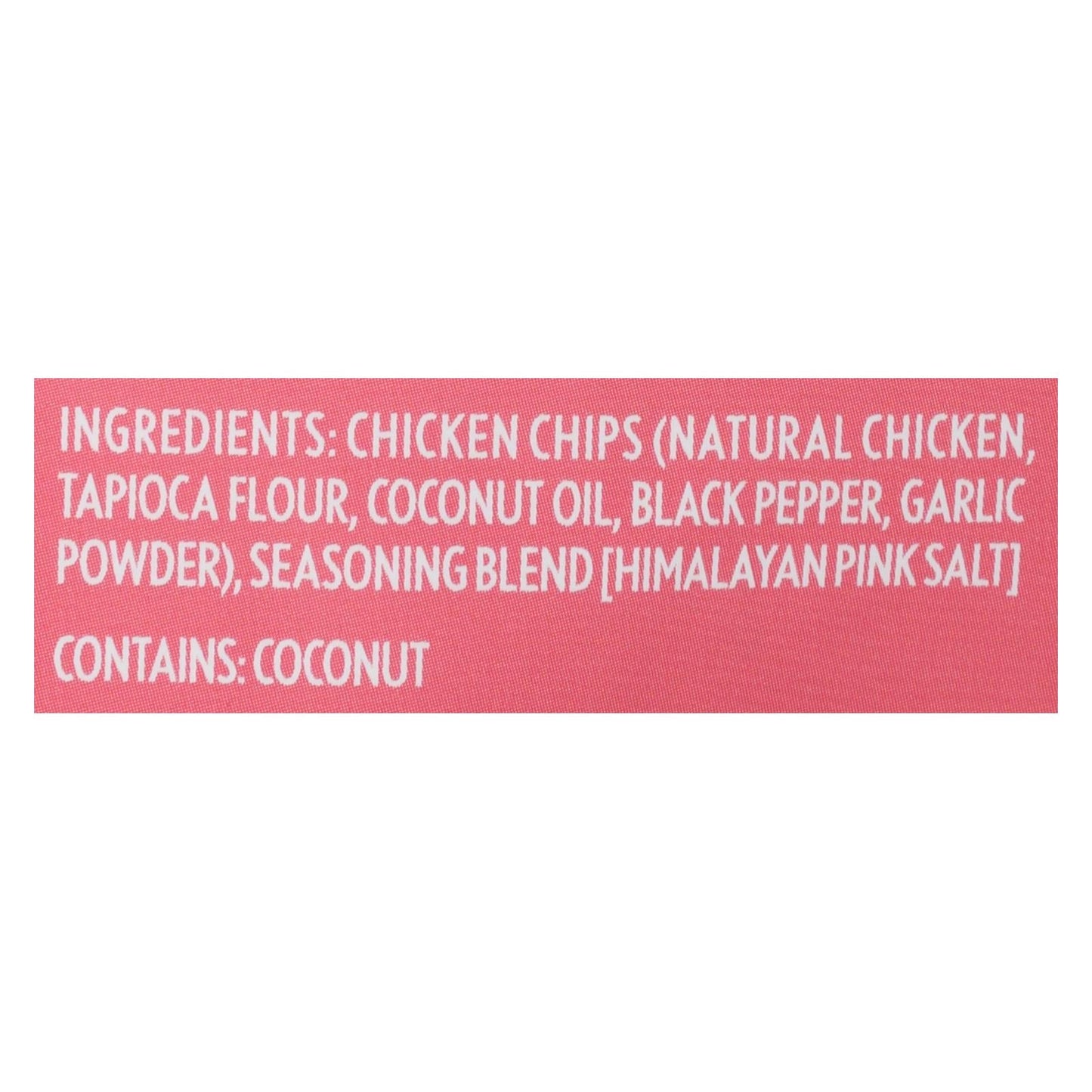 Wilde Chicken Chips, Himalayan Salt, 2.25 oz, Case of 12