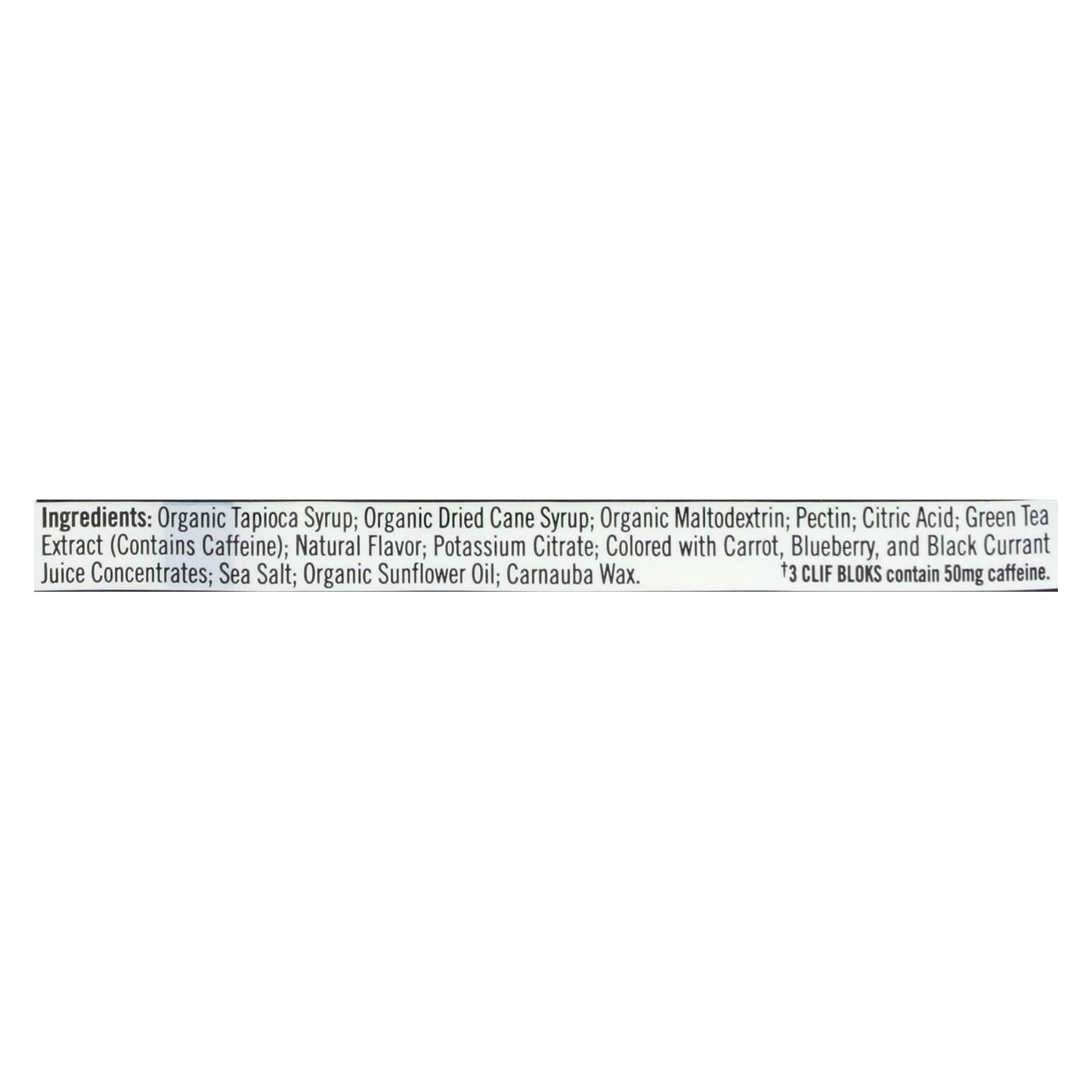 Clif Bloks Organic Black Cherry Energy Chews (18 ct.)