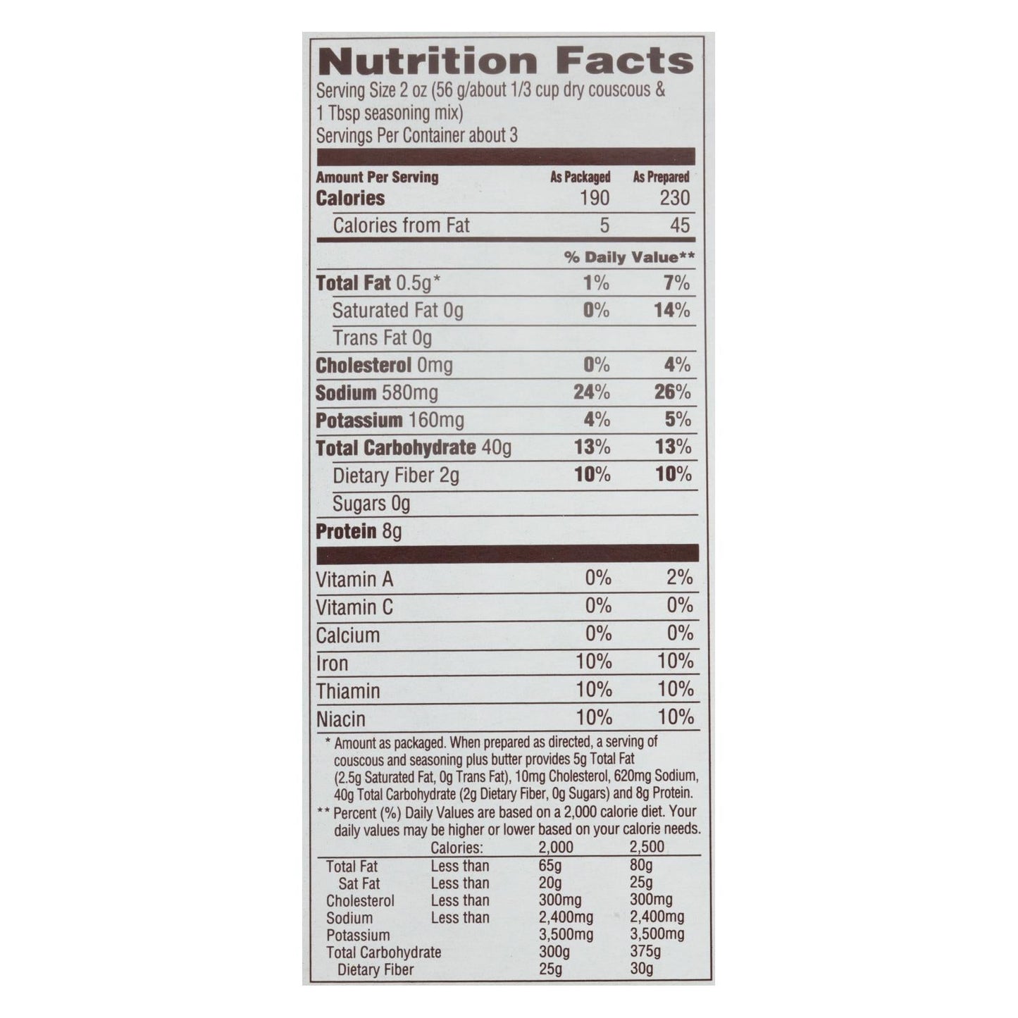 Near East Wild Mushroom and Herb Couscous, 5.4 Oz. Pack of 12