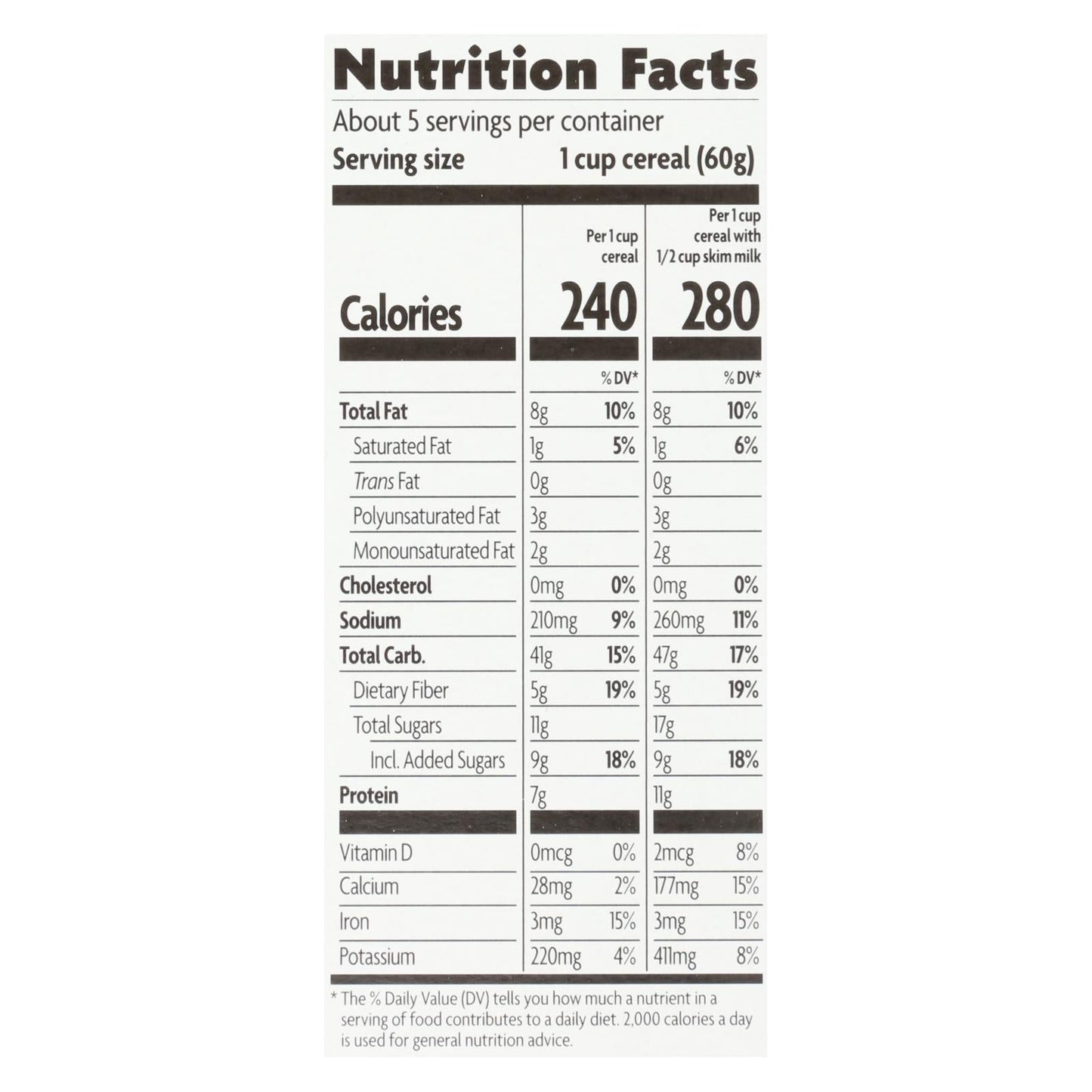 Nature's Path Maple Pecan Crunch Flax Plus - Enriched with Omega-3s (Pack of 12) - 11.5 Oz