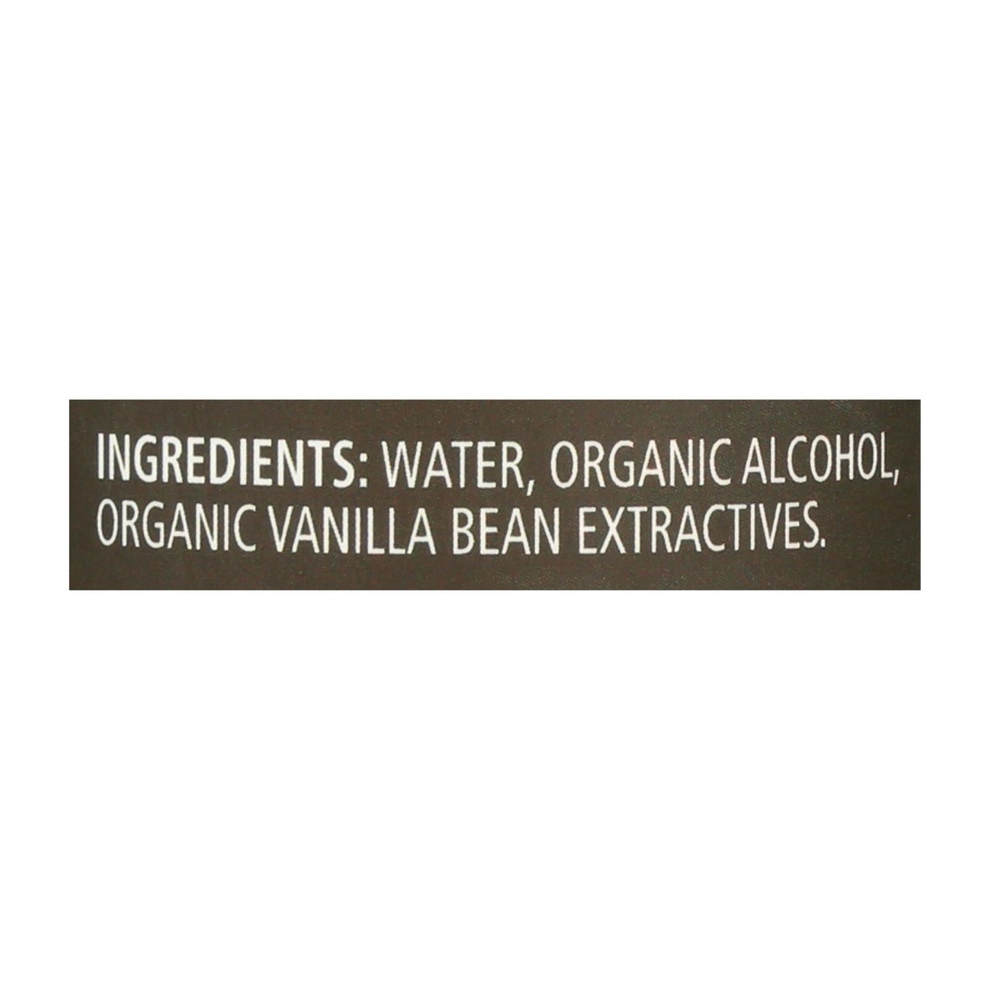 Frontier Herb - Organic Pure Vanilla Extract (4 Oz.)