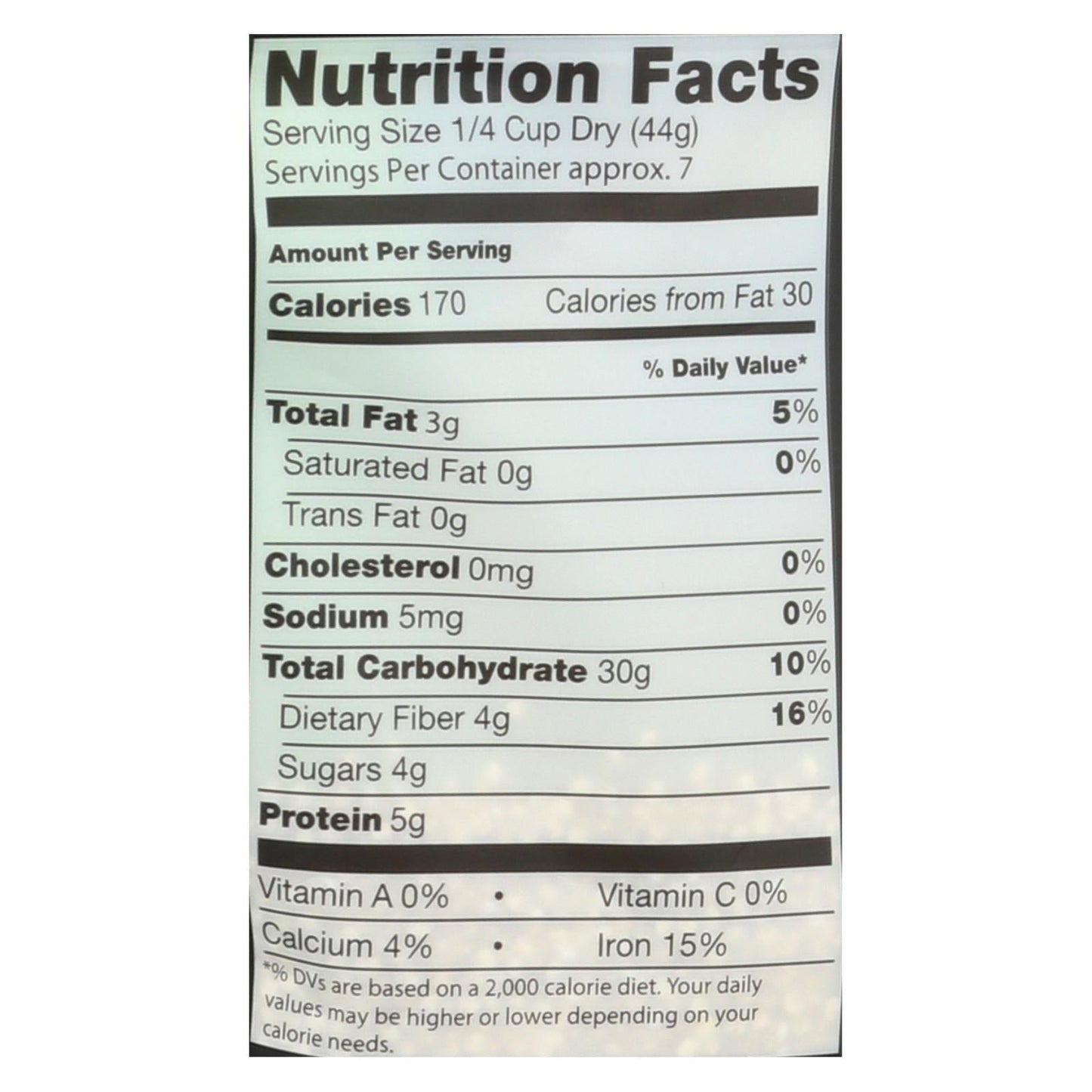 Truroots Organic Whole Grain Quinoa | 6 Pack, 12 Oz Each