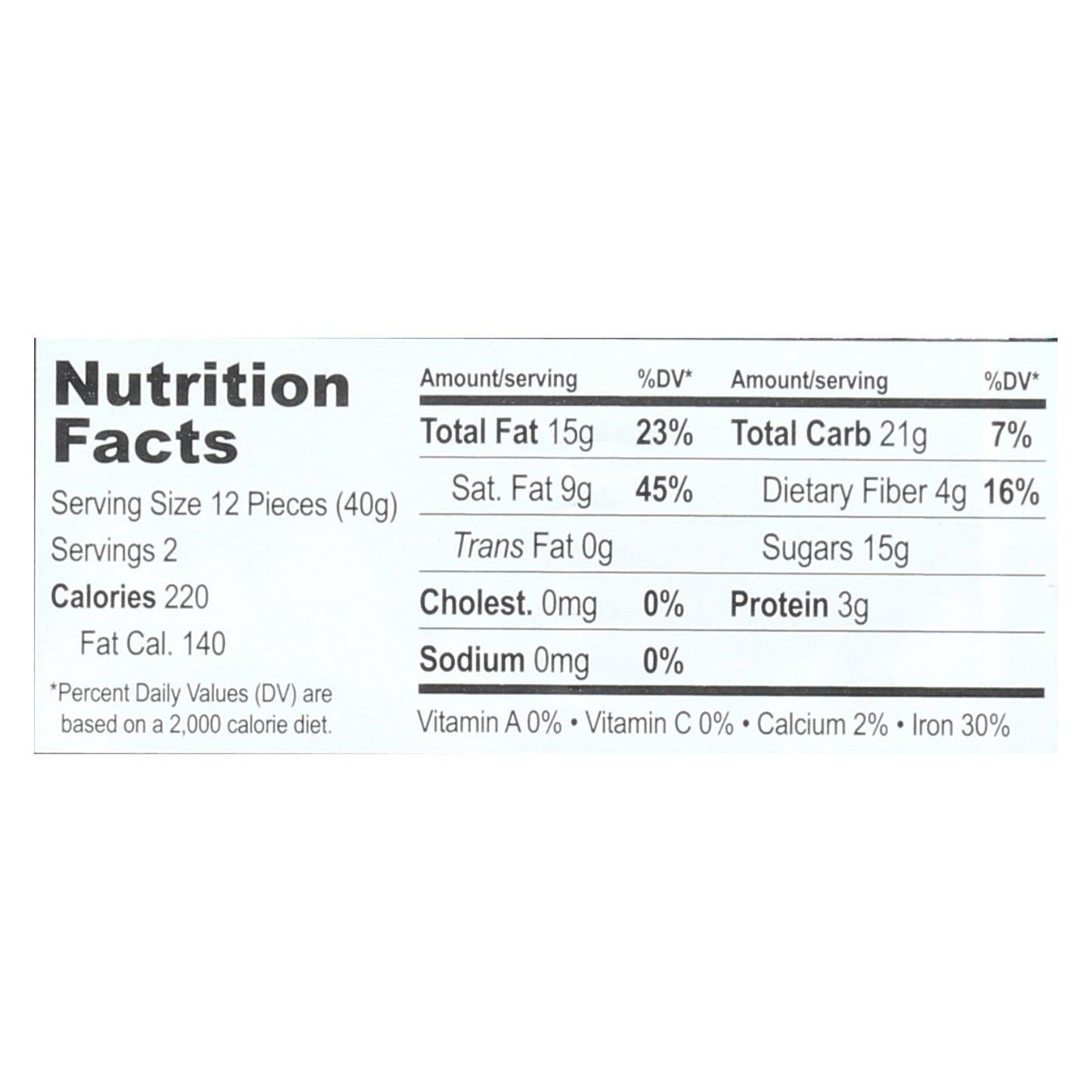 Equal Exchange Organic Dark Chocolate Mint Crunch Bar (Pack of 12) - 2.8 Oz.