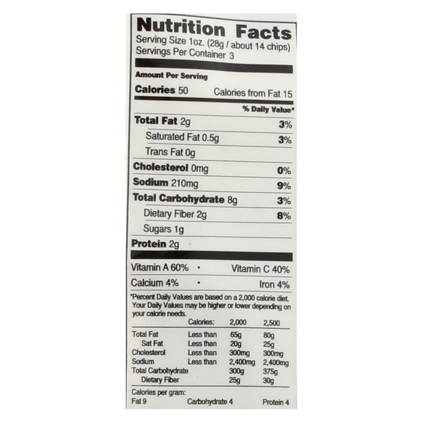 Brad's Plant-Based Raw Cheddar Cheese Chips (Pack of 12 - 3 Oz.)