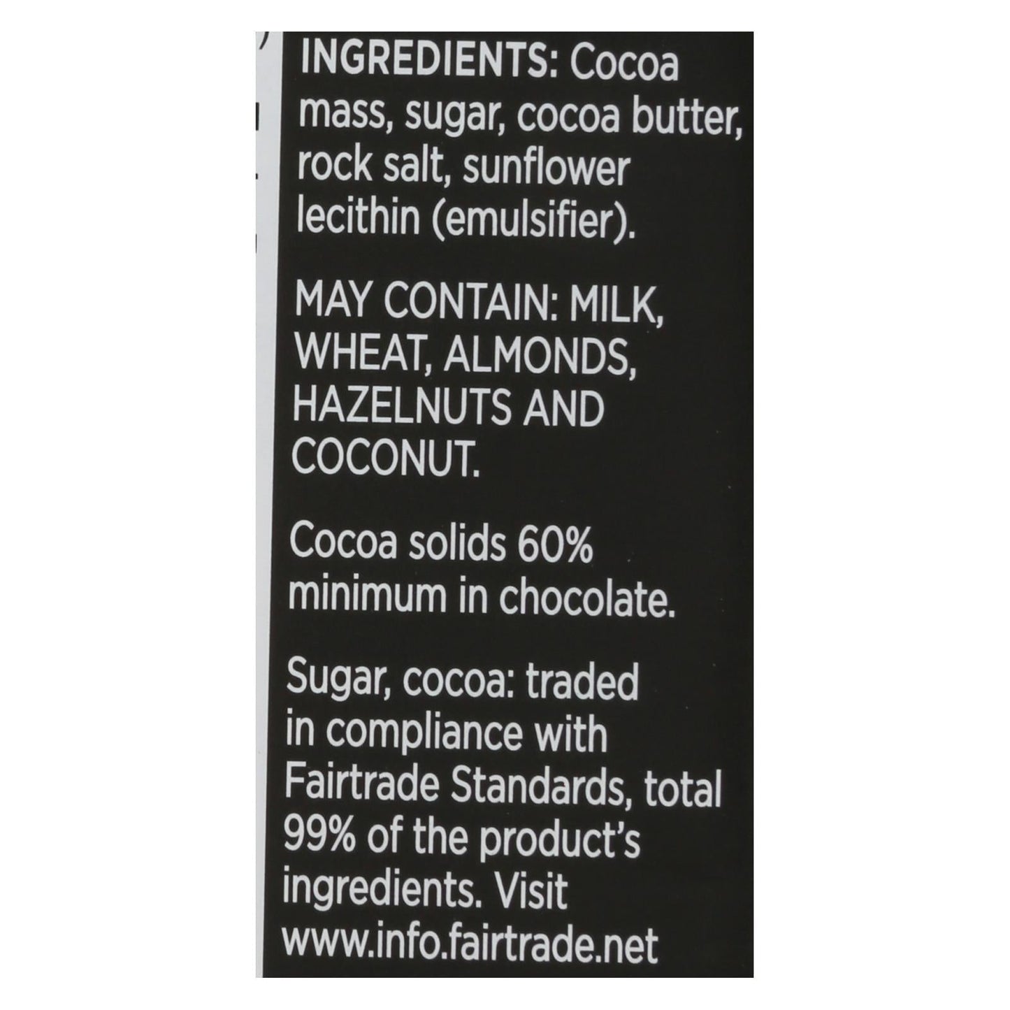 Divine Bar Dark Chocolate Pink Himalayan Salt (Pack of 12 - 3 Oz.)