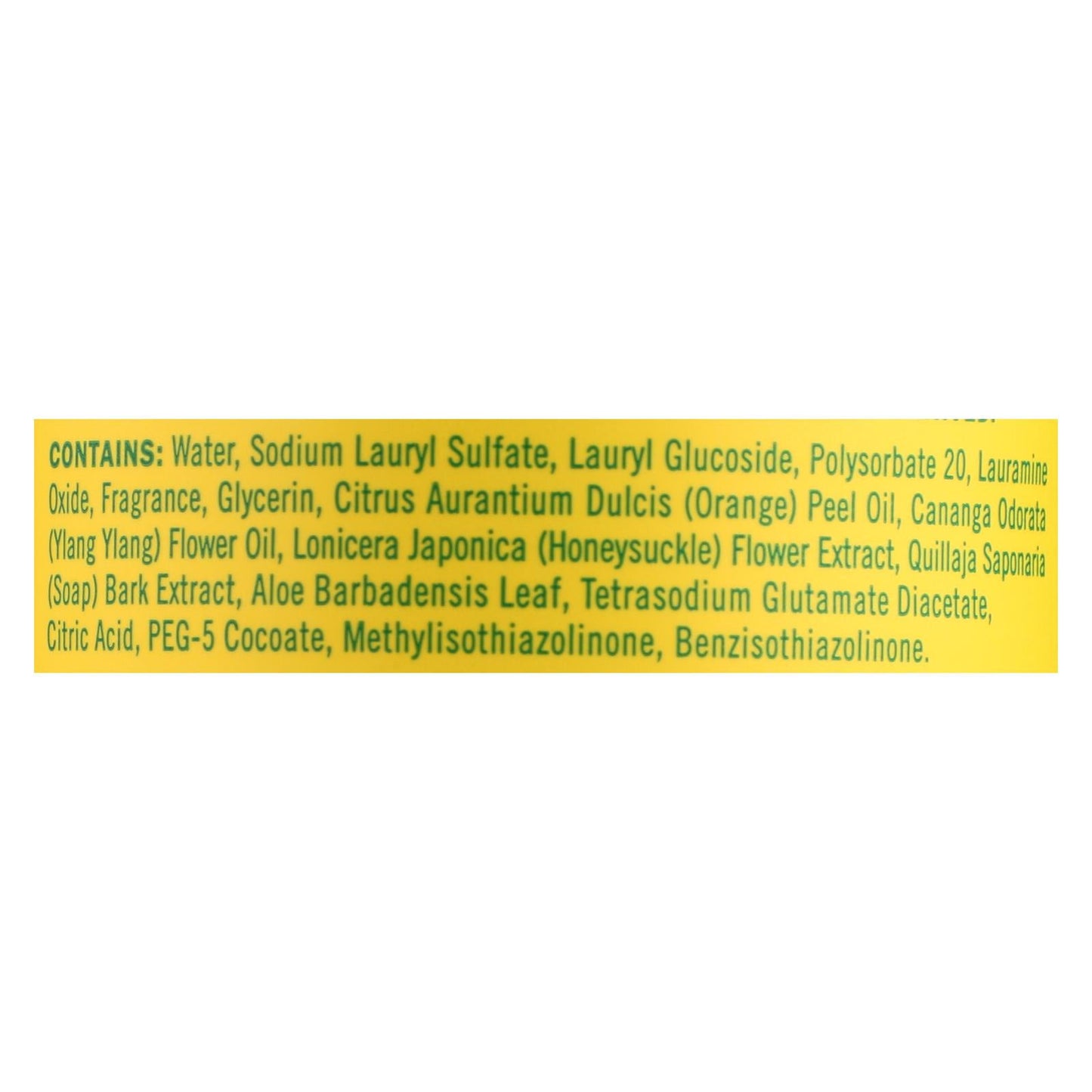 Mrs. Meyer's Clean Day Honeysuckle Scented Liquid Dish Soap, Pack of 6, 16 oz Bottles