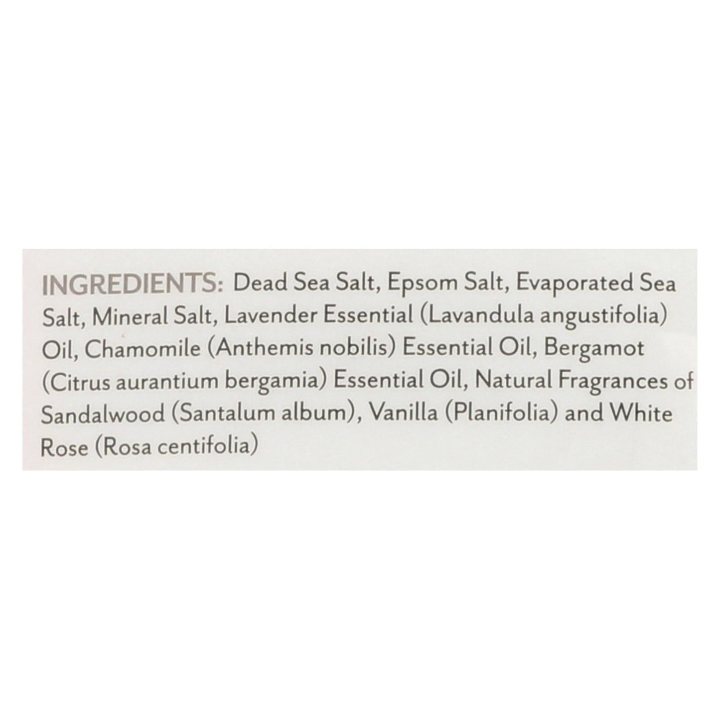 Soothing Touch Rest & Relax Tuscan Bouquet Bath Salts