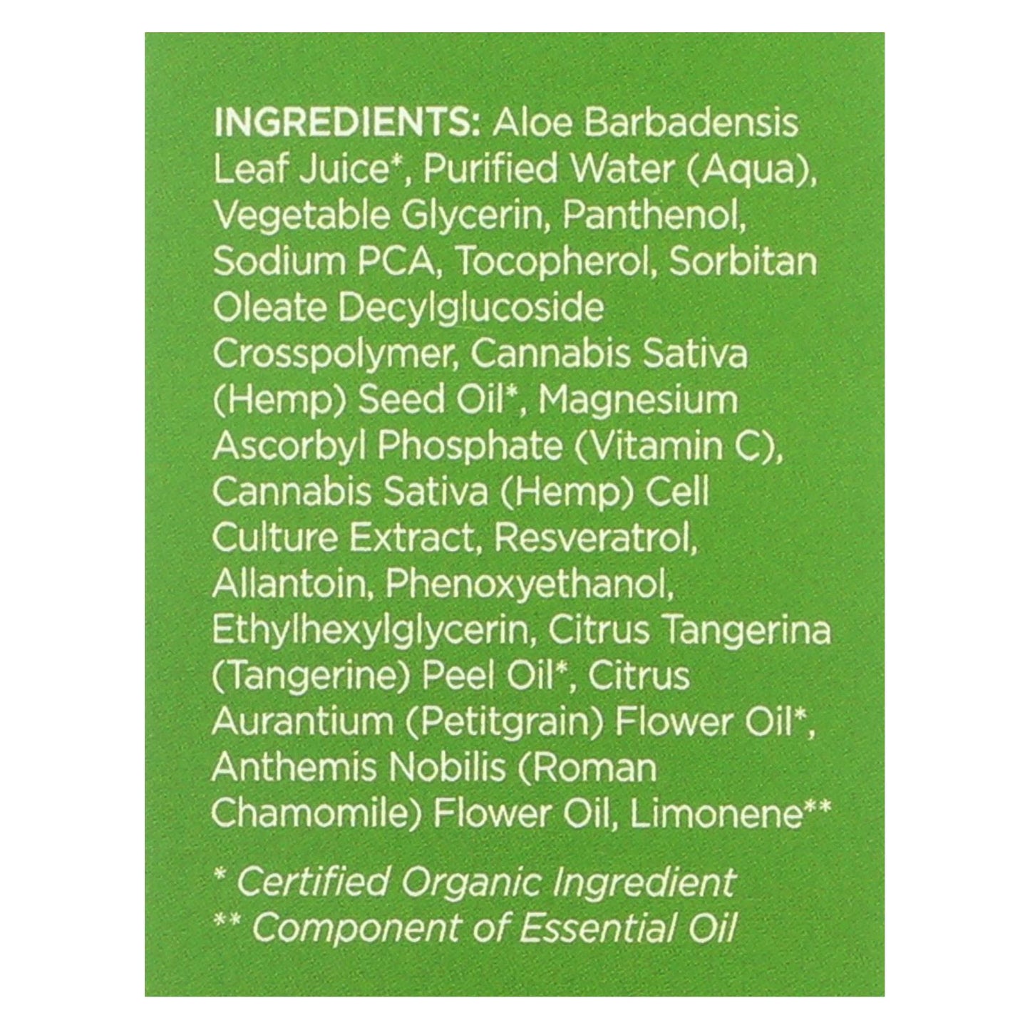 Andalou Naturals Cannacell Hydrating and Nourishing Toner - 6.7 Fl Oz