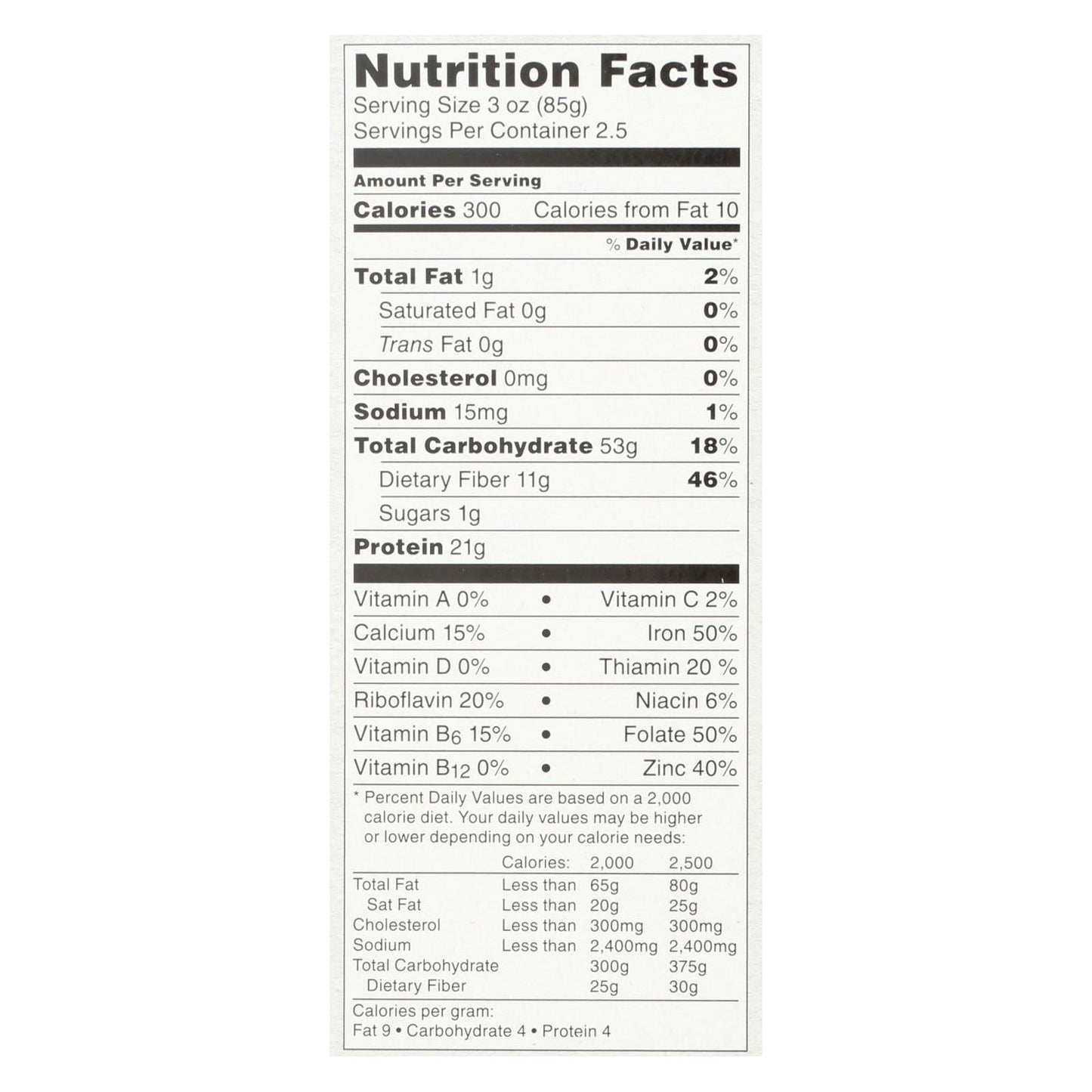 Tolerant Red Lentil Penne Pasta, Organic (Pack of 6 - 8 oz)