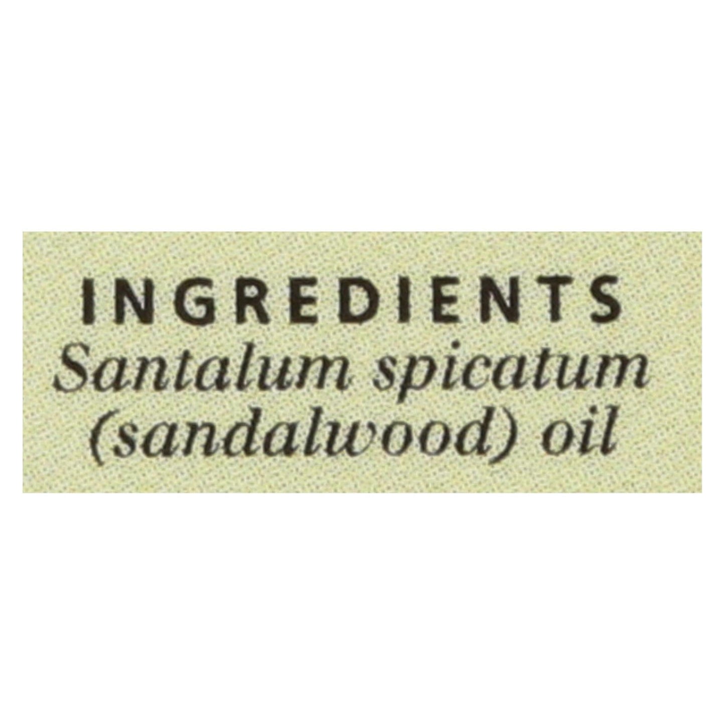 Aura Cacia Essential Oil Sandalwood (0.5 Oz.)