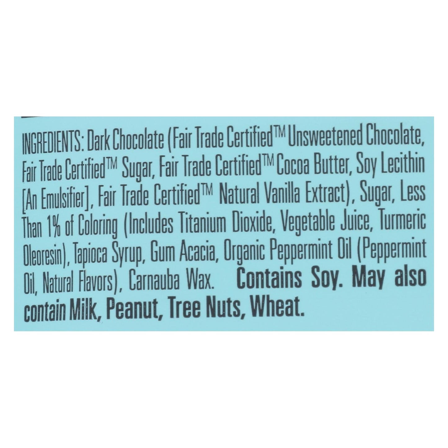 Little Secrets Candies Dark Chocolate Peppermint, 5 Oz (Case of 8)