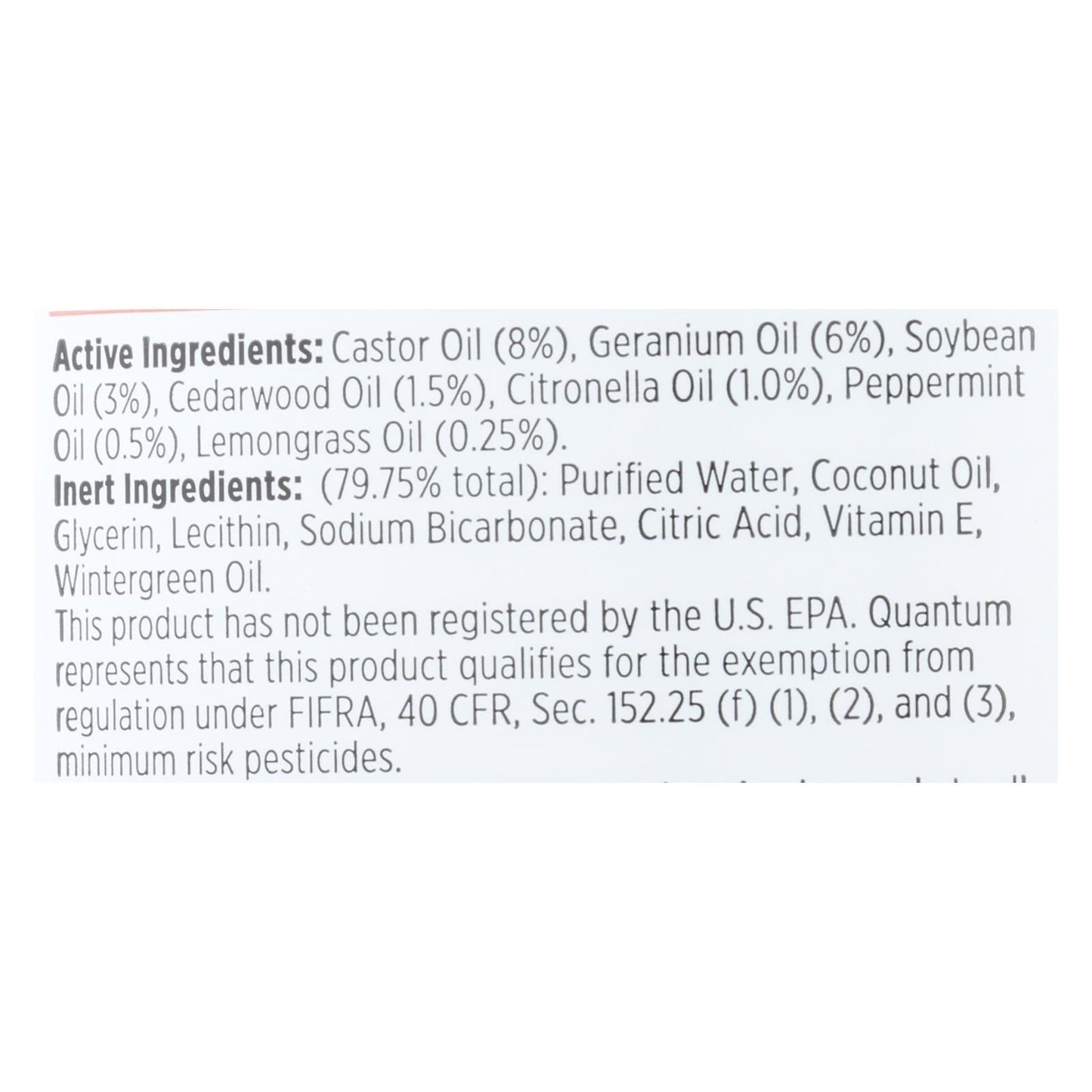 Quantum Research Buzz Away Extreme Spray 8 oz