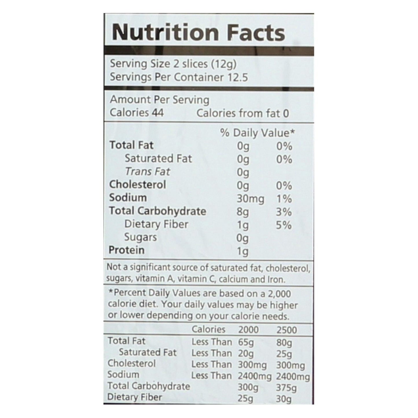 Real Foods Organic Corn Thins Multigrain Crackers, 5.3 Oz. (Pack of 6)