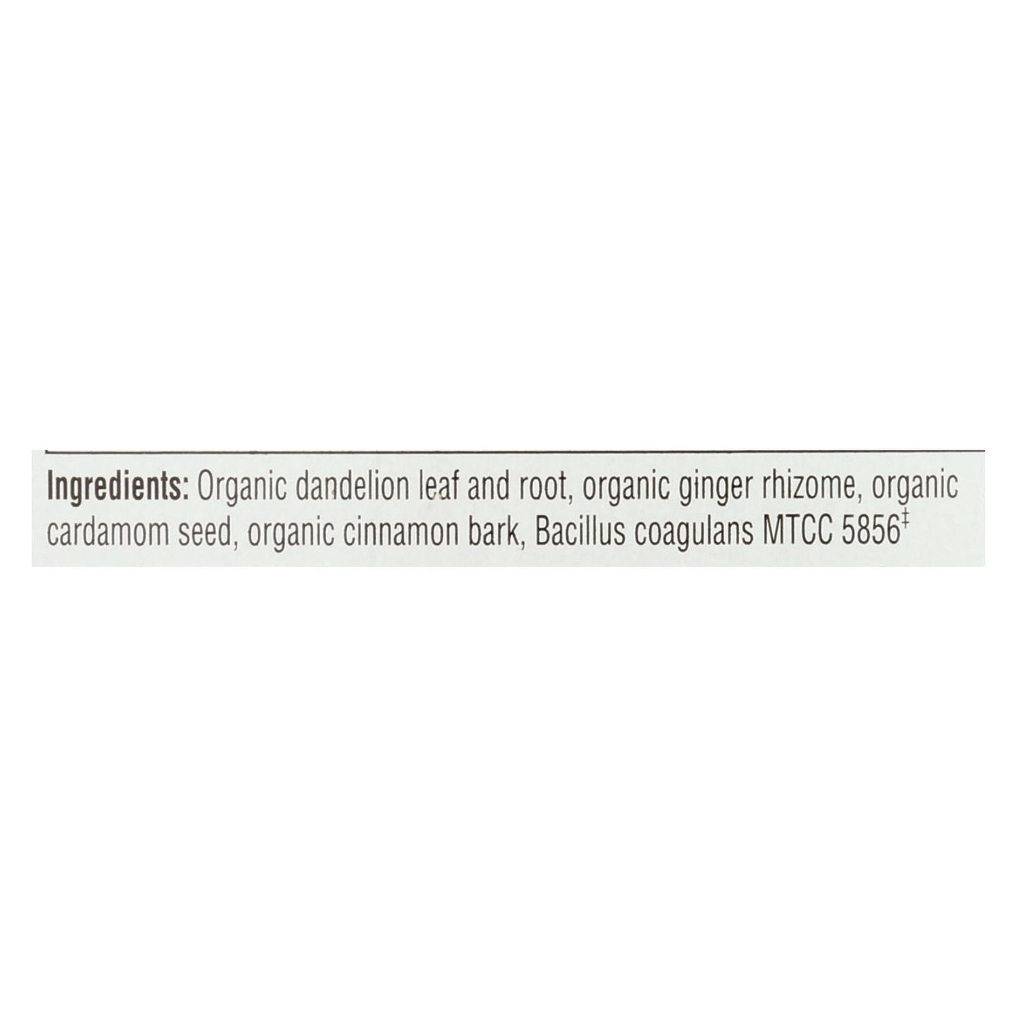 Traditional Medicinals Dandelion Probiotic Tea (6 x 16 Bags)