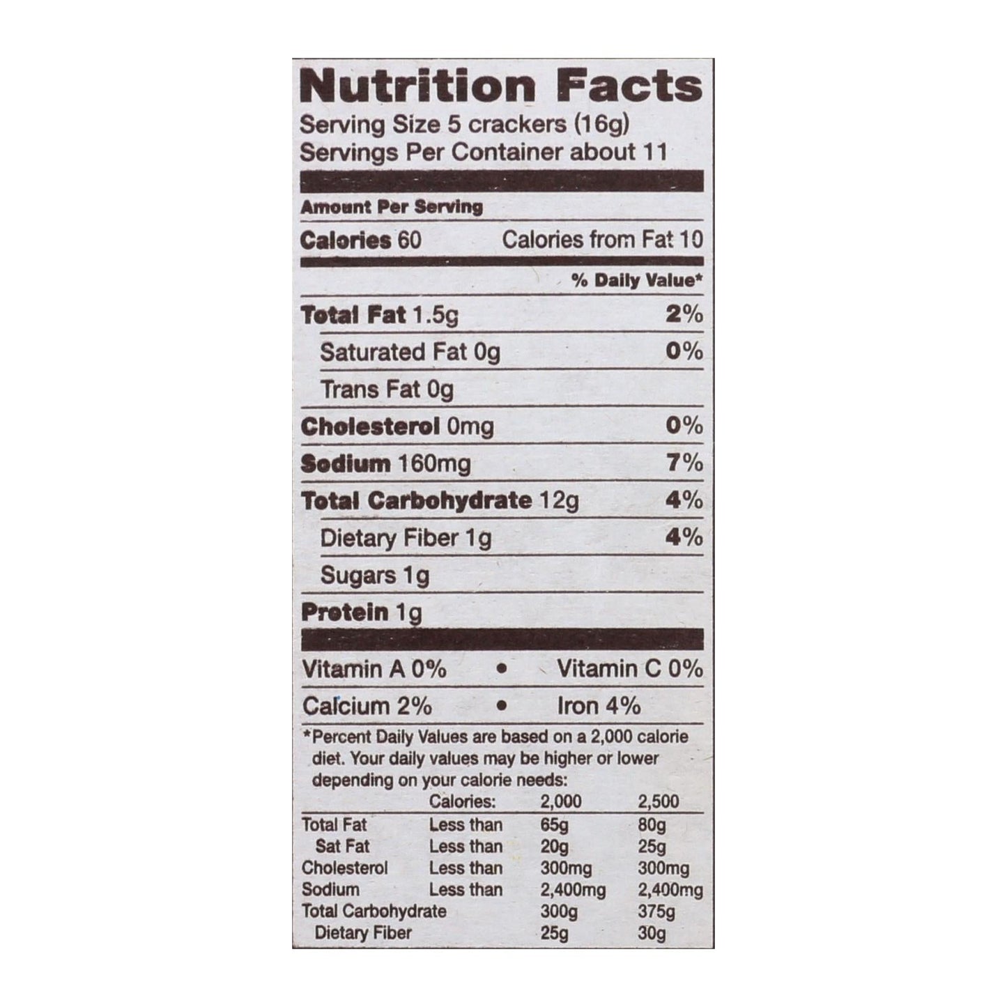 Back to Nature Rosemary & Olive Oil Stoneground Wheat Crackers - 6 Oz.