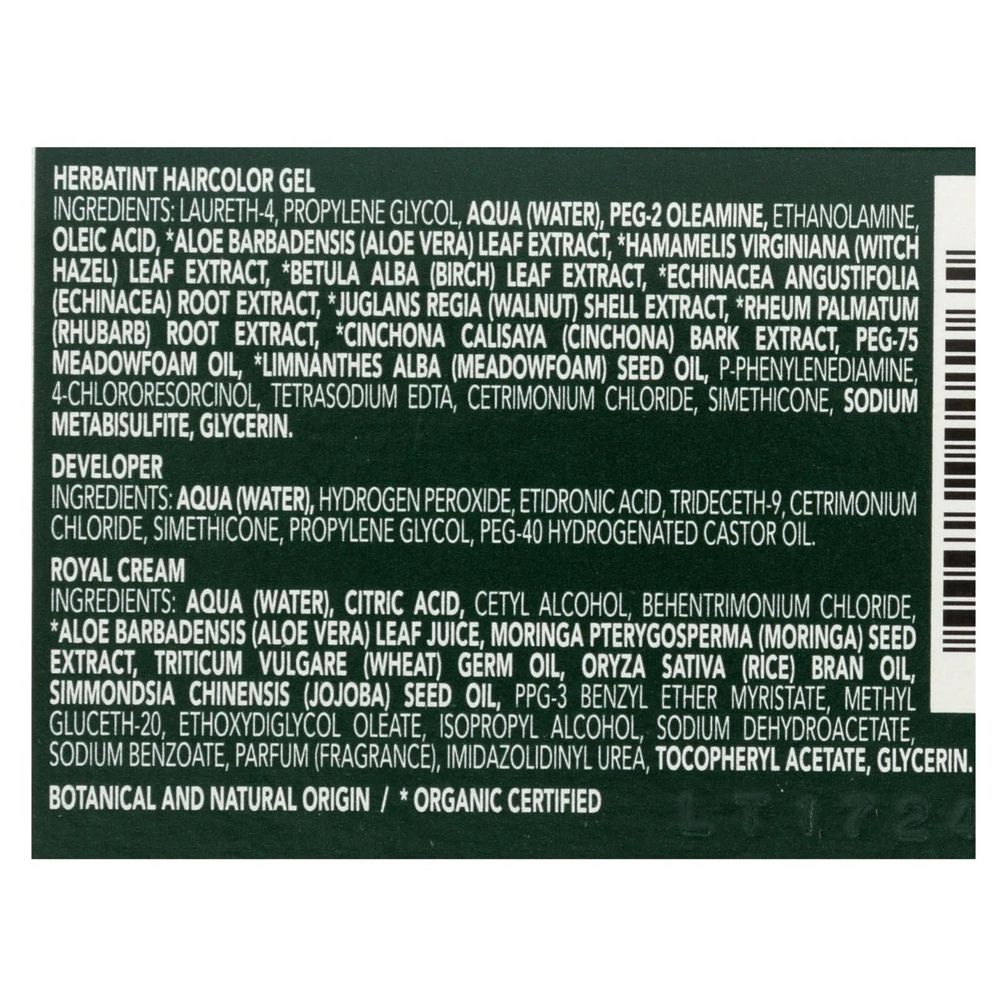 Herbatint Permanent Herbal Haircolor Gel (7N Blonde, 4.6 fl.oz.)
