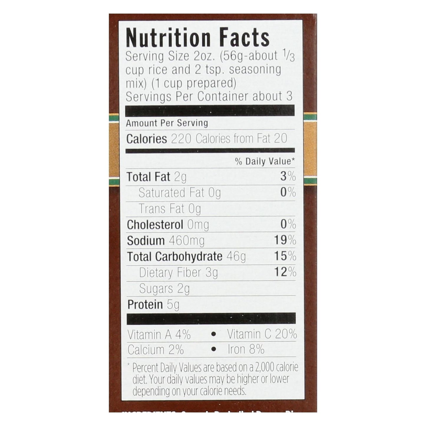 Lundberg Family Farms Organic Whole Grain Spanish Rice, 6-Ounce, Pack of 6