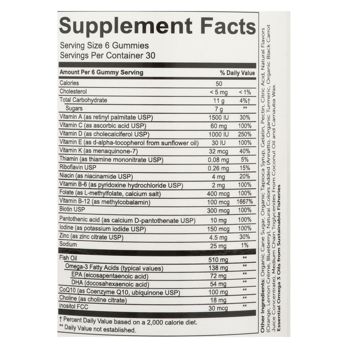 Smartypants Women's Complete 180-Count Daily Gummy Multivitamin