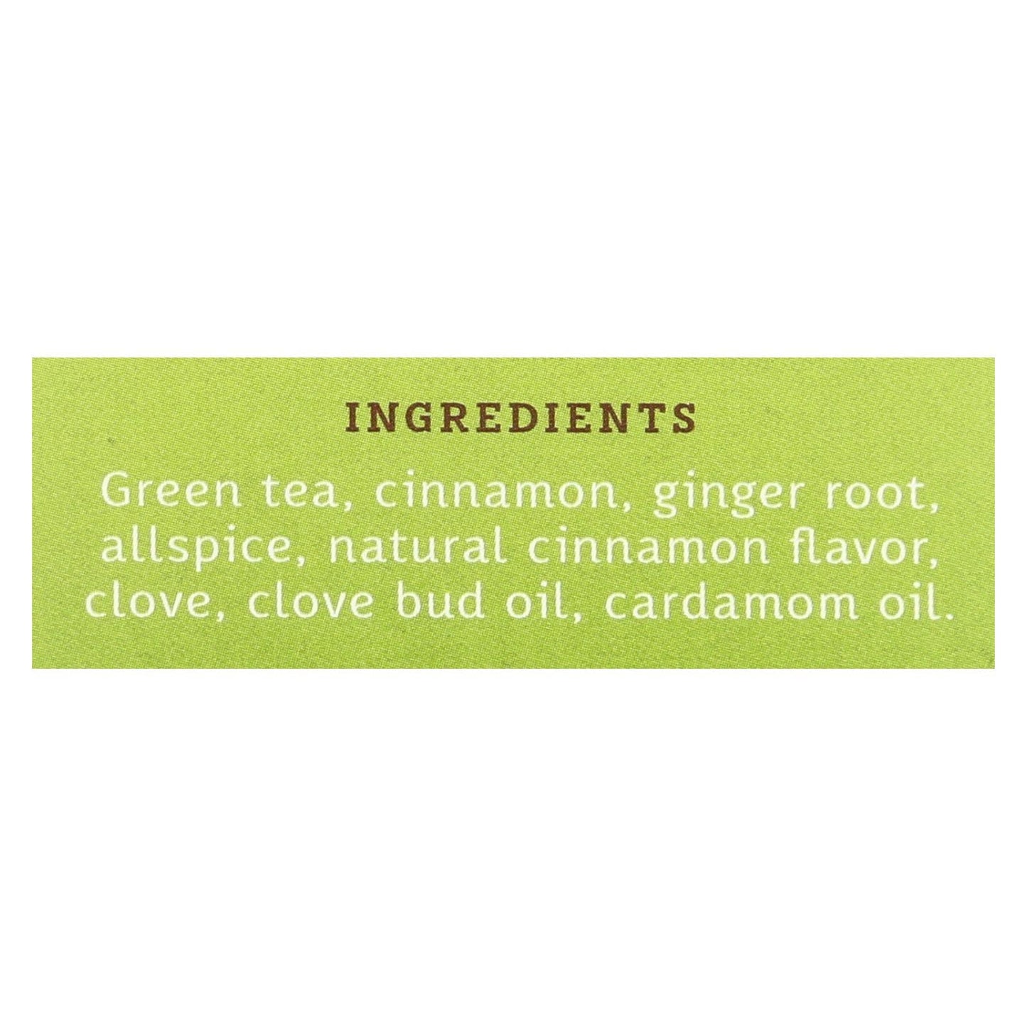 Stash Tea Chai Spiced Green Tea, 20 Bags (Pack of 6)