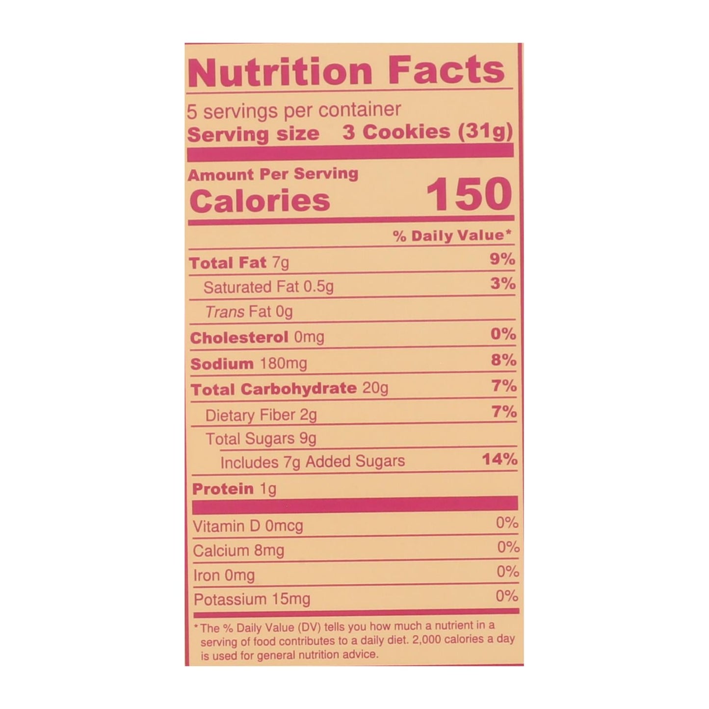 Partake Foods Mini Birthday Cake Cookies (Pack of 6 - 5.5 Oz.)