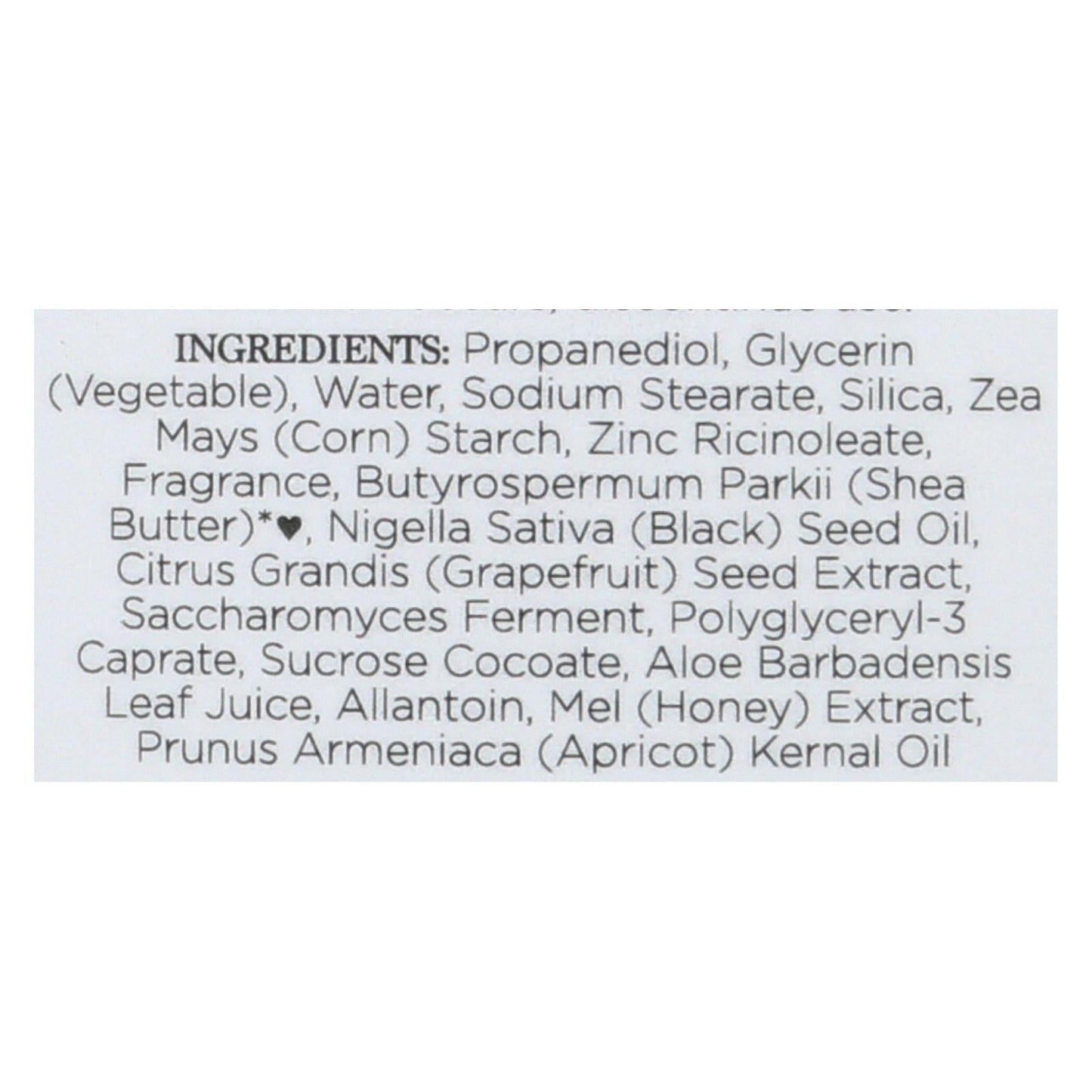 Nubian Heritage All-Natural 24-Hour Deodorant: Long-Lasting Protection with Honey & Black Seed - 2.25 Oz