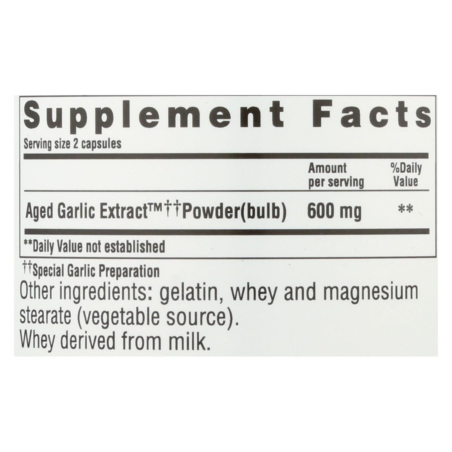 Kyolic Aged Garlic Extract Cardiovascular Formula, 100 Capsules
