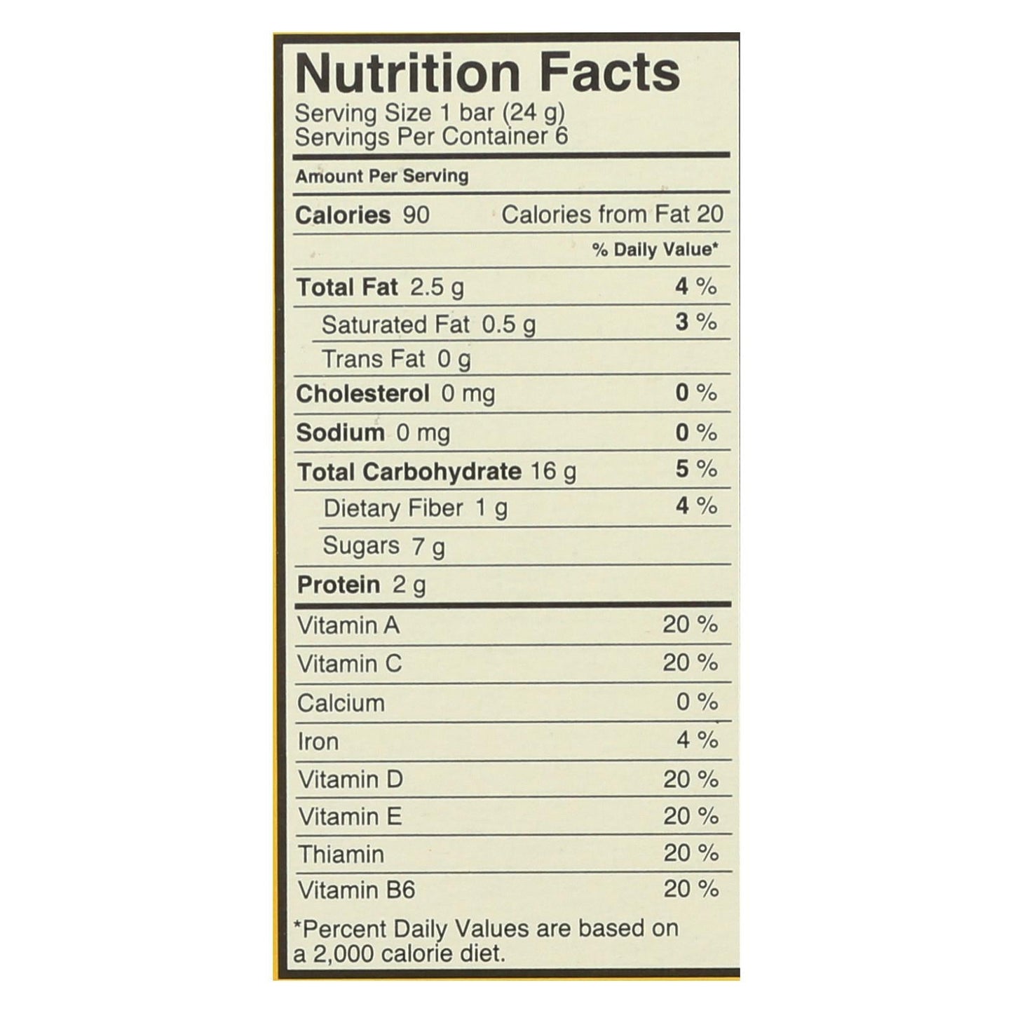 Made Good Chocolate Banana Granola Bar (Pack of 6 - 5 Oz.)