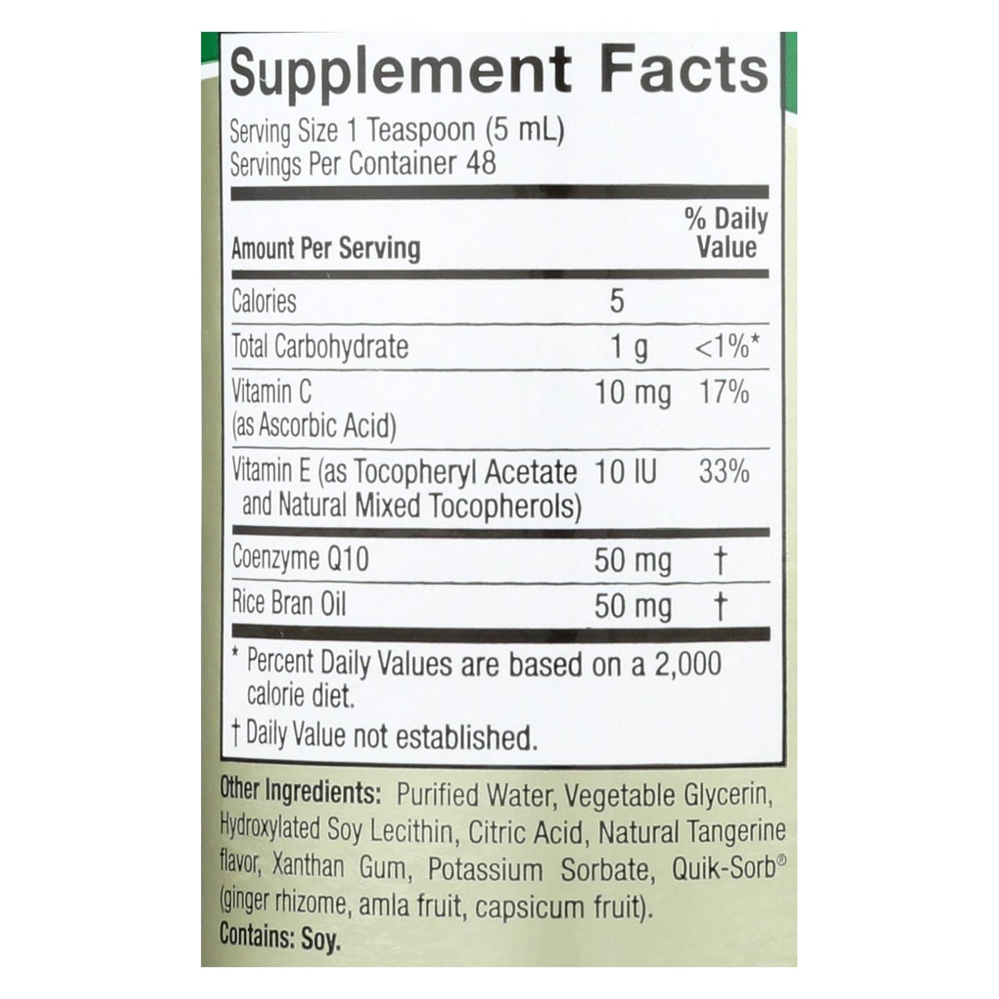 Nature's Answer - Liquid Coenzyme Q10 - Heart Health Support - 8 Fluid Ounces