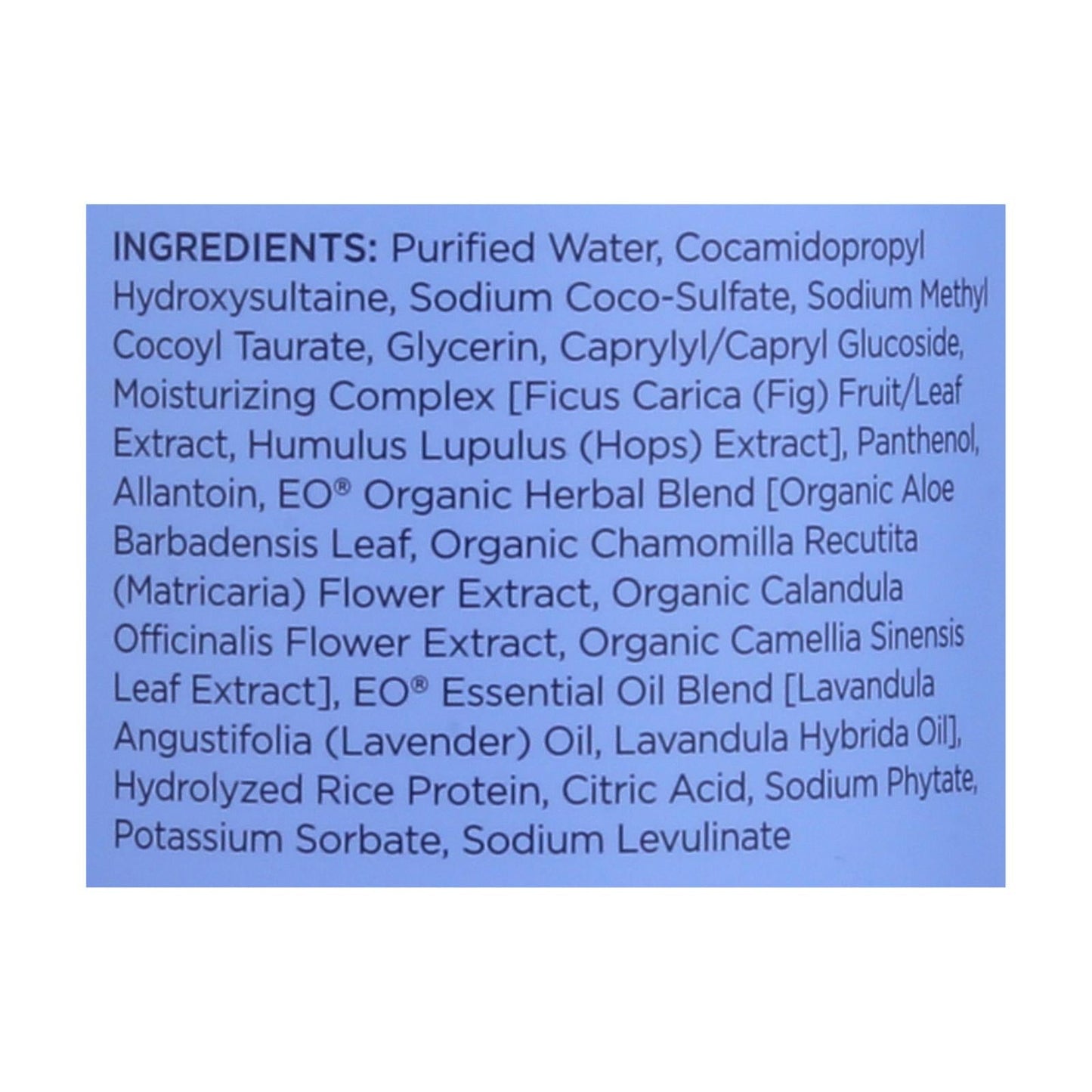 Soothing Lavender Shower Gel by Eo Products