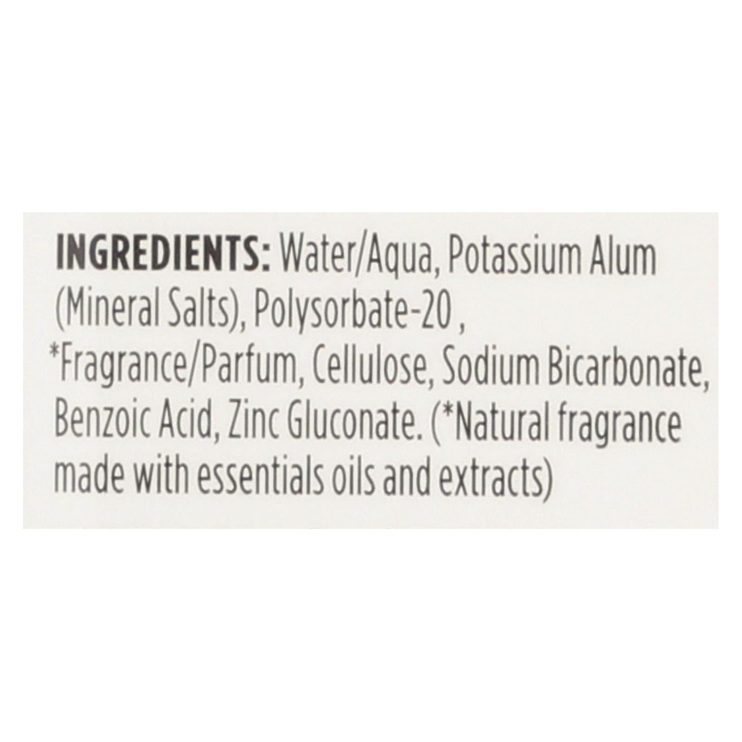 Crystal Essence Mineral Deodorant Roll-On, Pomegranate, 2.25 Fl Oz