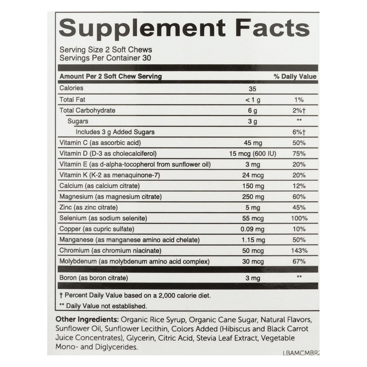 Smartypants Adult Mineral Complex Gummy Vitamins - 60 Count