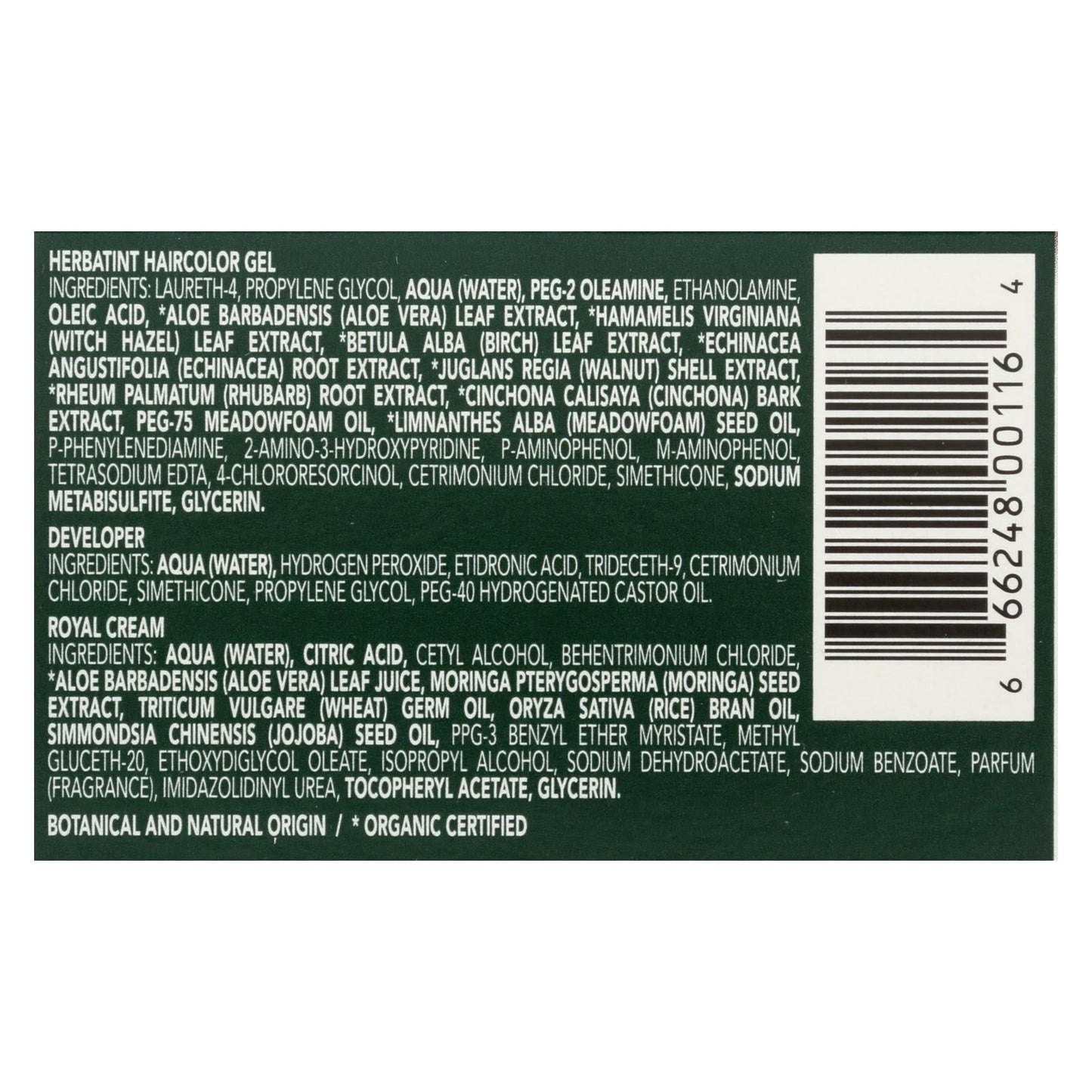 Herbatint Permanent Herbal Hair Colour Gel 135ml - 5M Light Mahogany Chestnut