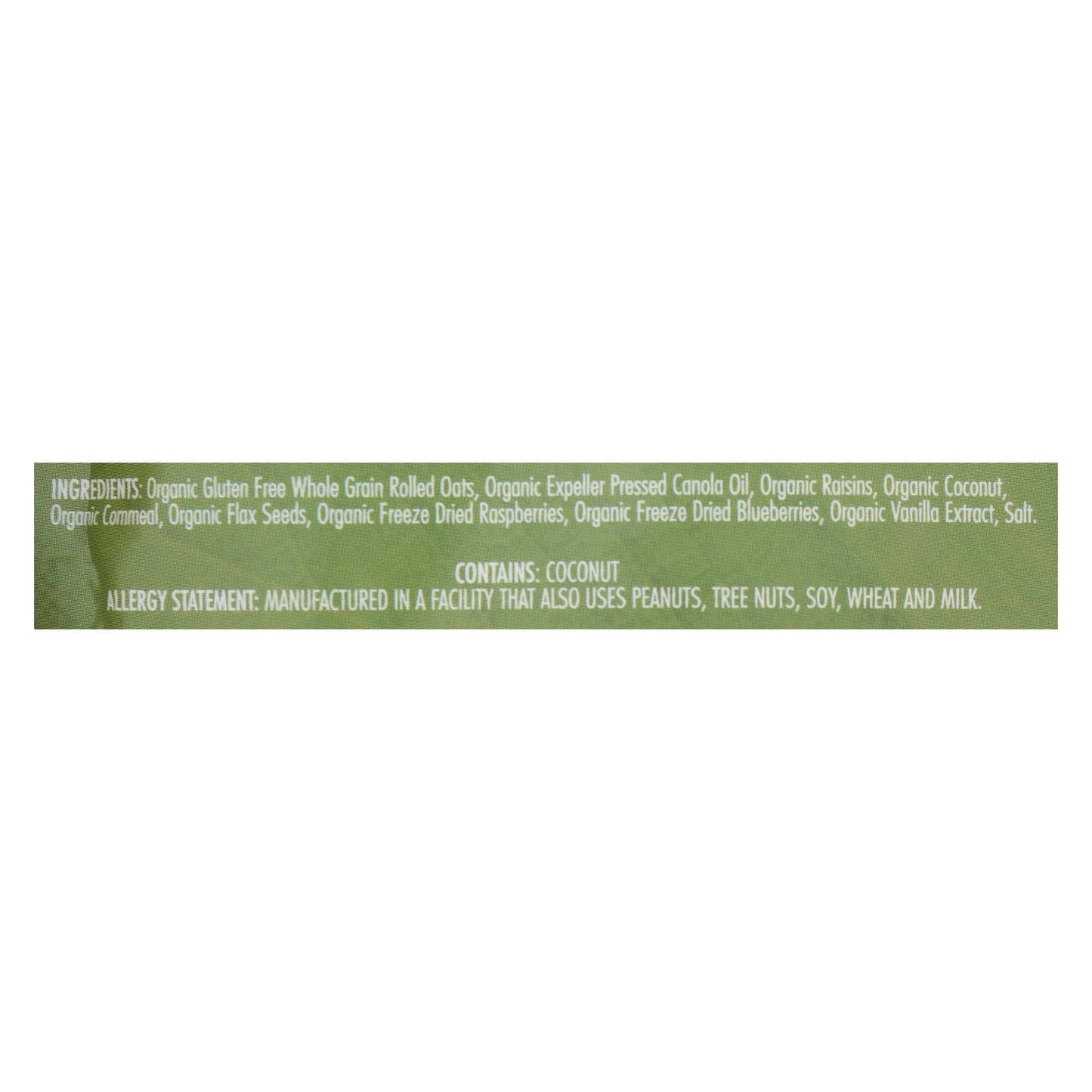 New England Naturals Organic Granola Select Berry-Coconut (Pack of 6 - 12 Oz.)