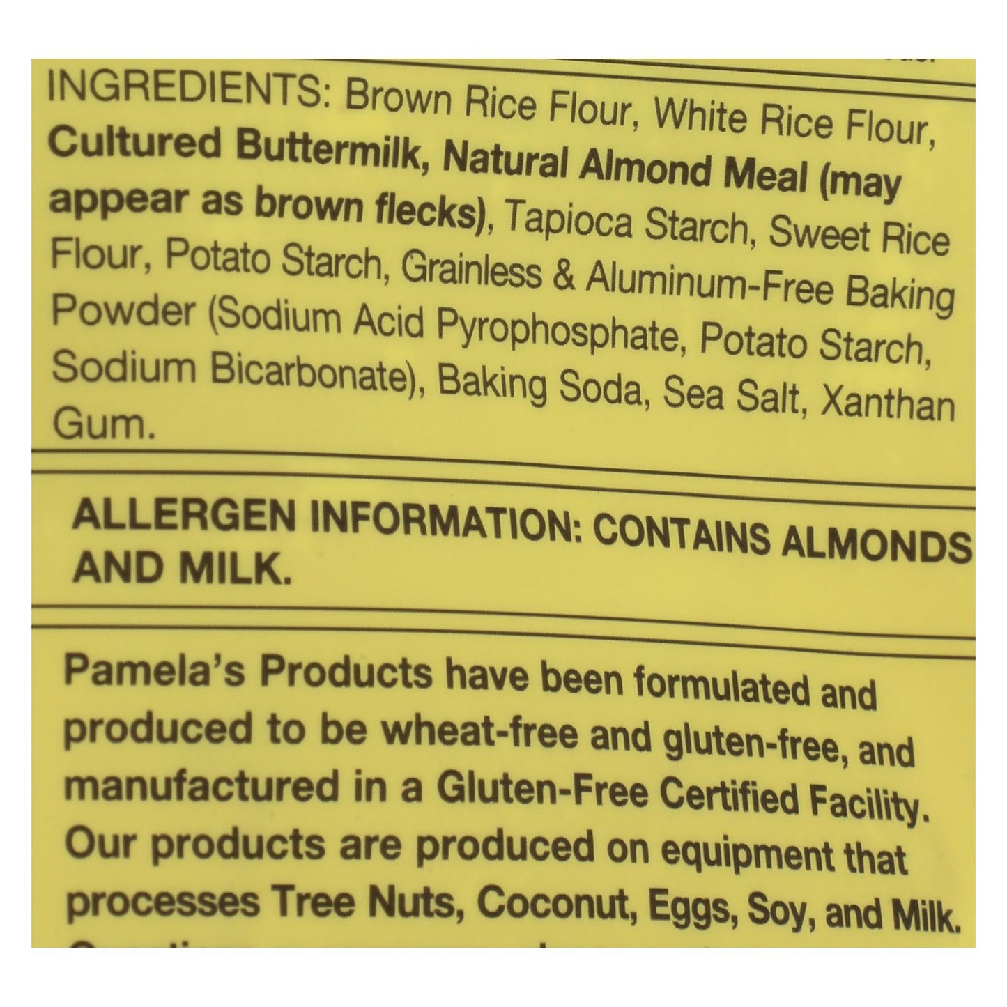 Pamela's Products Gluten-Free Baking & Pancake Mix - All-Purpose Mix, 4 lb (Pack of 3)