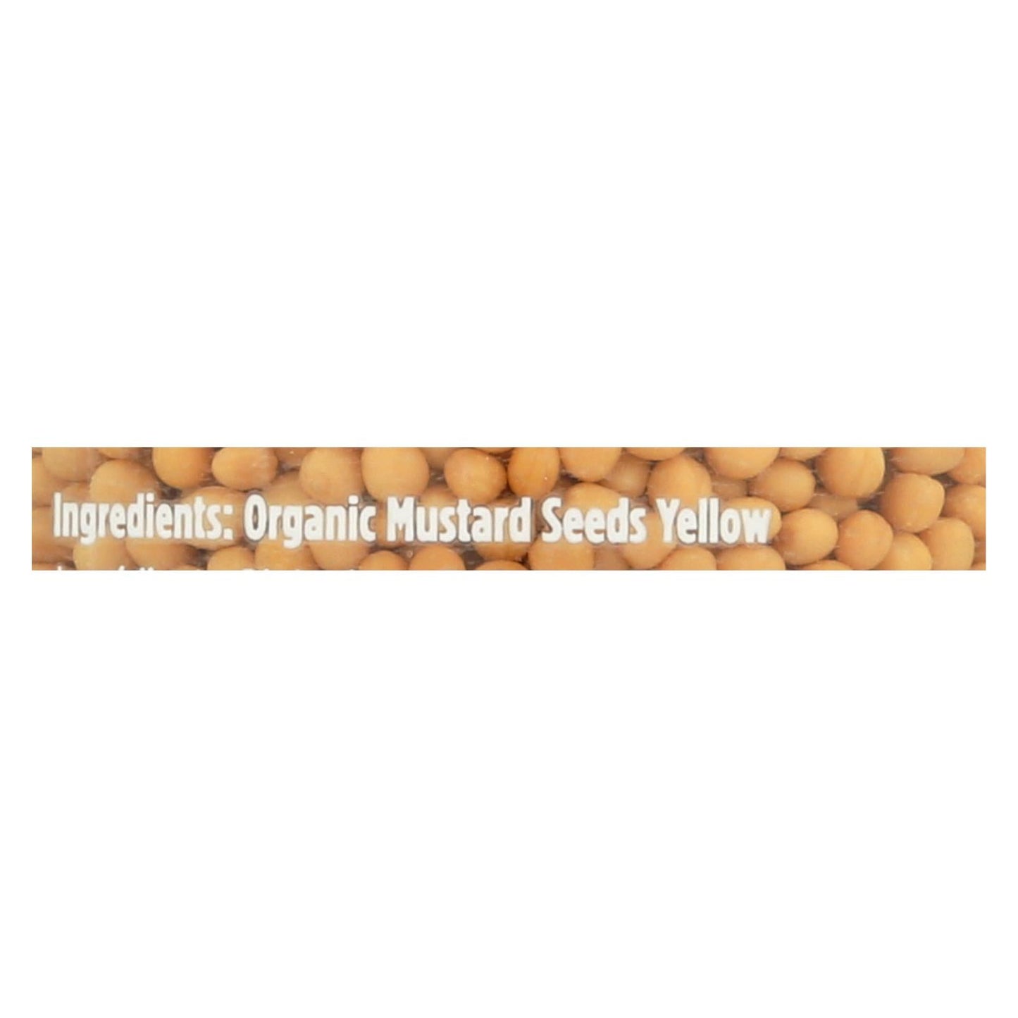 Spicely Organics Organic Yellow Mustard Seeds (Pack of 3 - 2.4 Oz.)