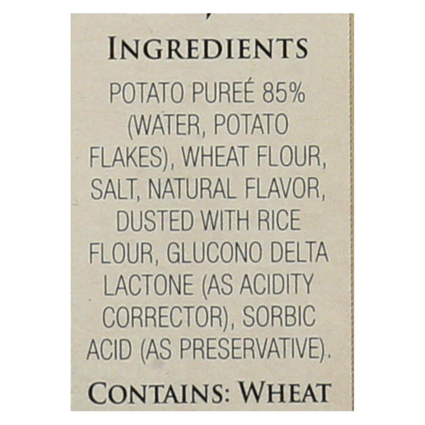 Delallo Potato Gnocchi, 12 lb. Pack