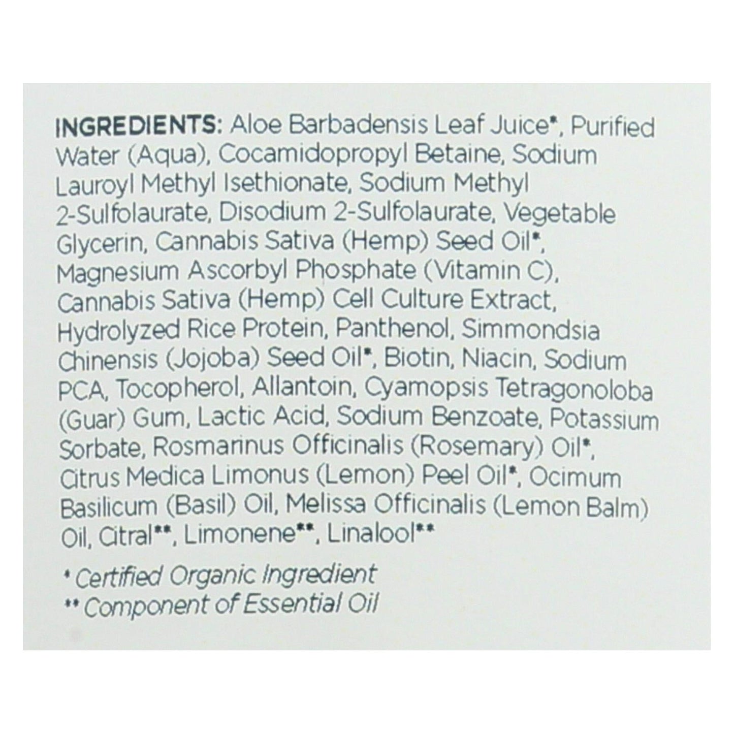 Andalou Naturals Purifying Rosemary & Lemon Balm Shampoo - 8.5 Fl Oz