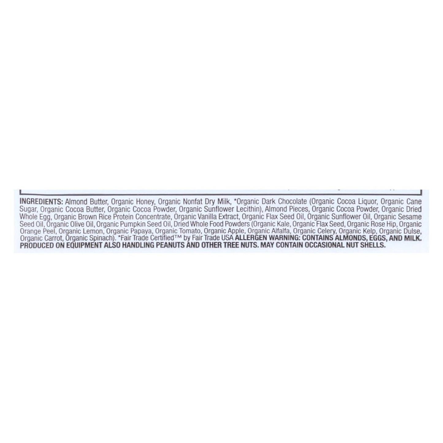 Dark Chocolate Almond Perfect Bar (Pack of 8 - 2.2 Oz.)