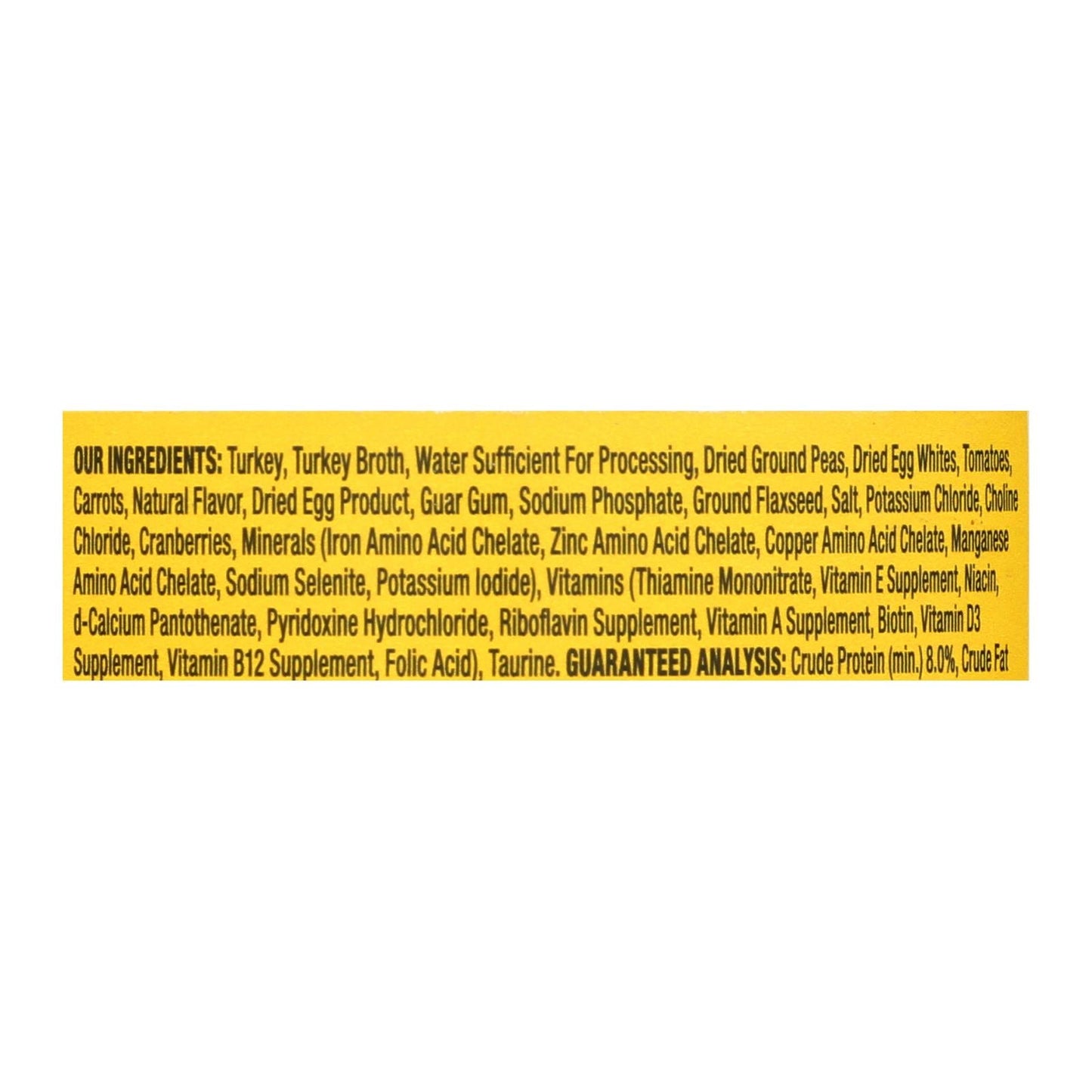 Wellness Pet Products Cat Food - Turkey Entrée (Pack of 24) - 3 Oz.