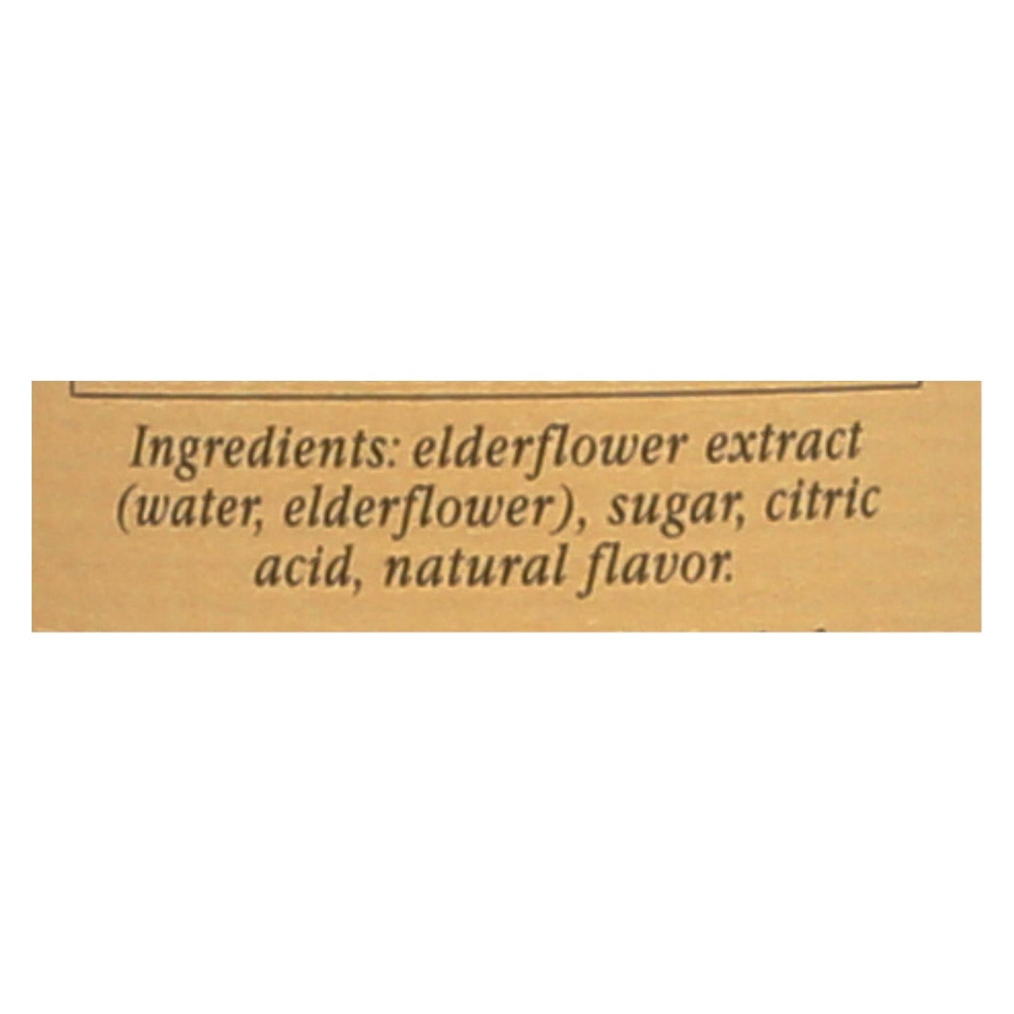 D'arbo Elderflower Syrup (Pack of 6 - 16.9 Fl Oz.)